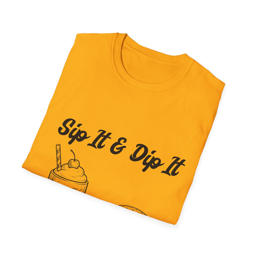 Sip it & Dip It Unisex Softstyle T-Shirt
