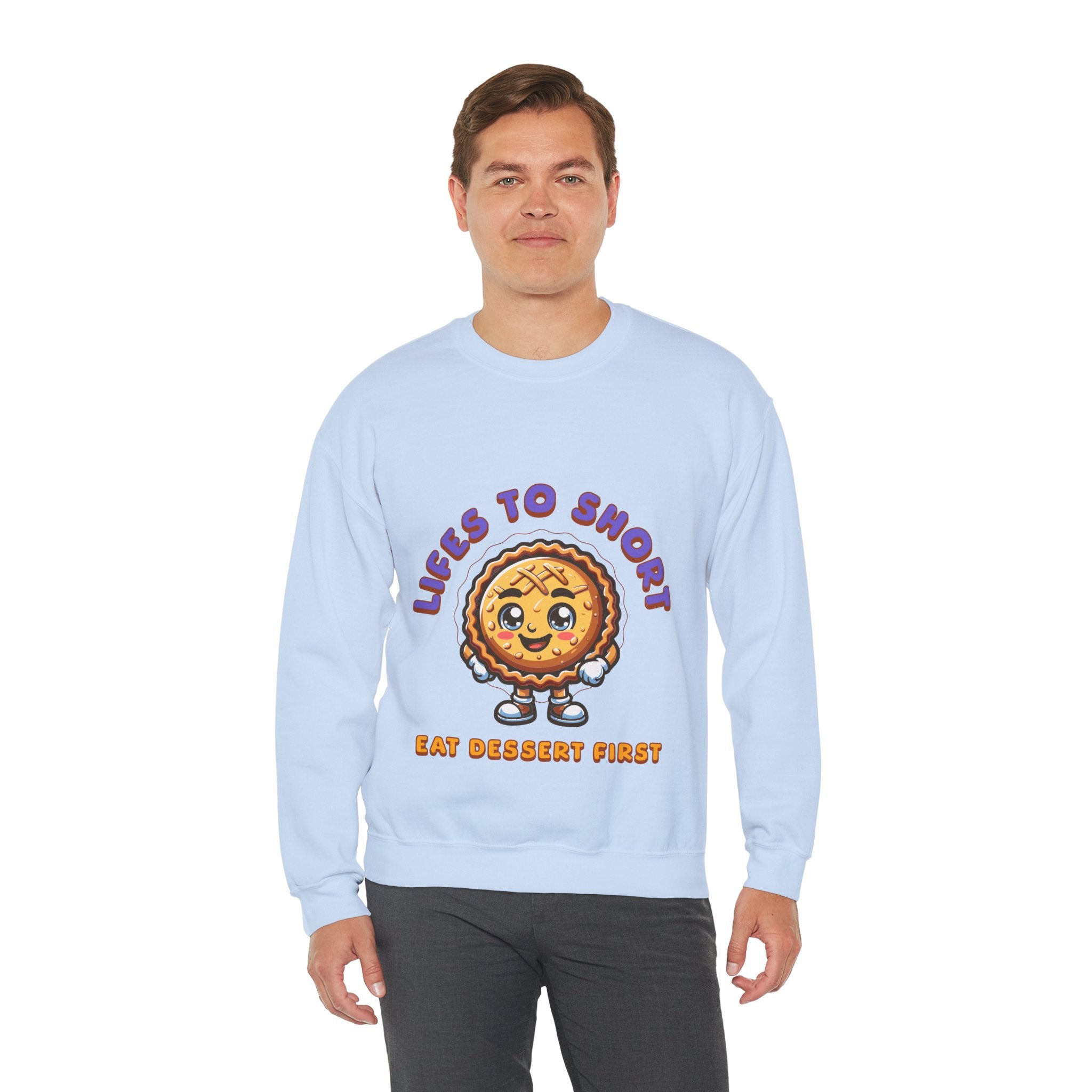 Lifes to Short Unisex Heavy Blend™ Crewneck Sweatshirt