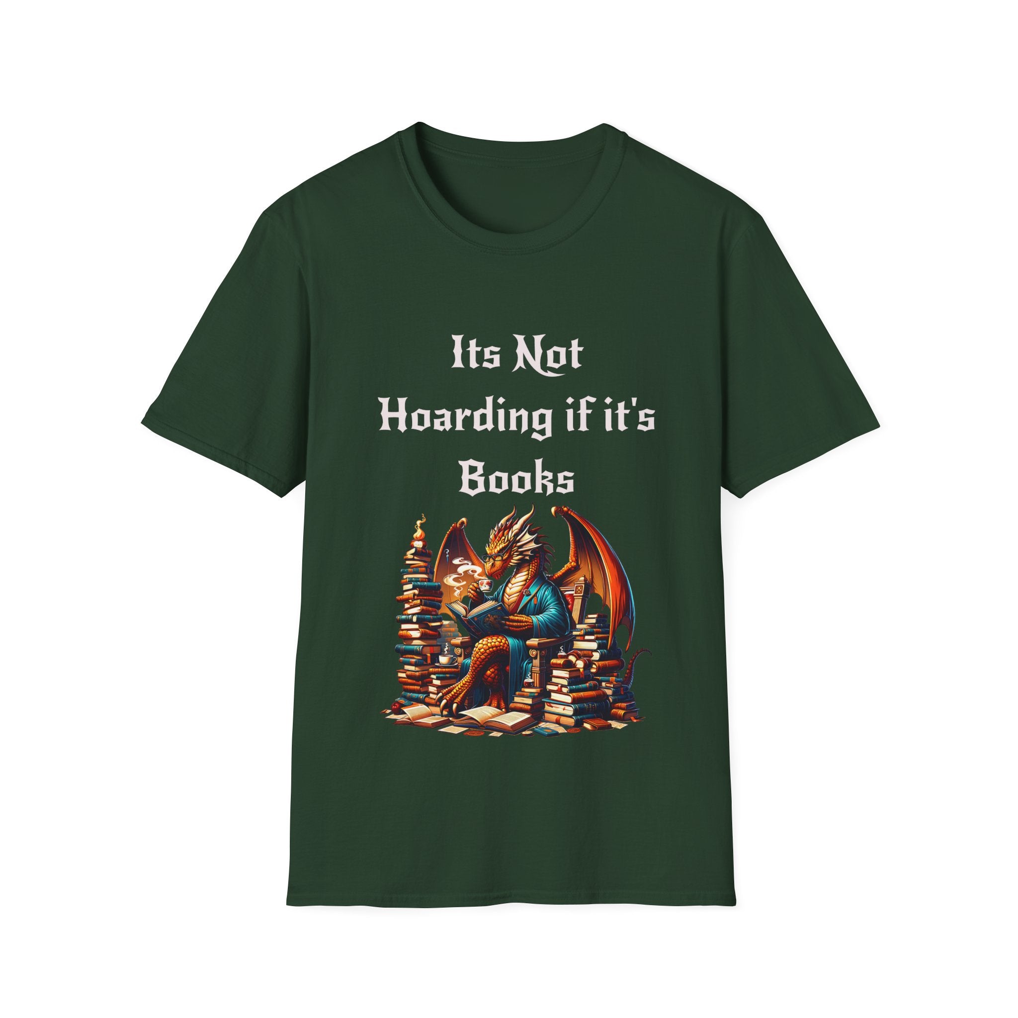 Hoarding Books Unisex Softstyle T-Shirt