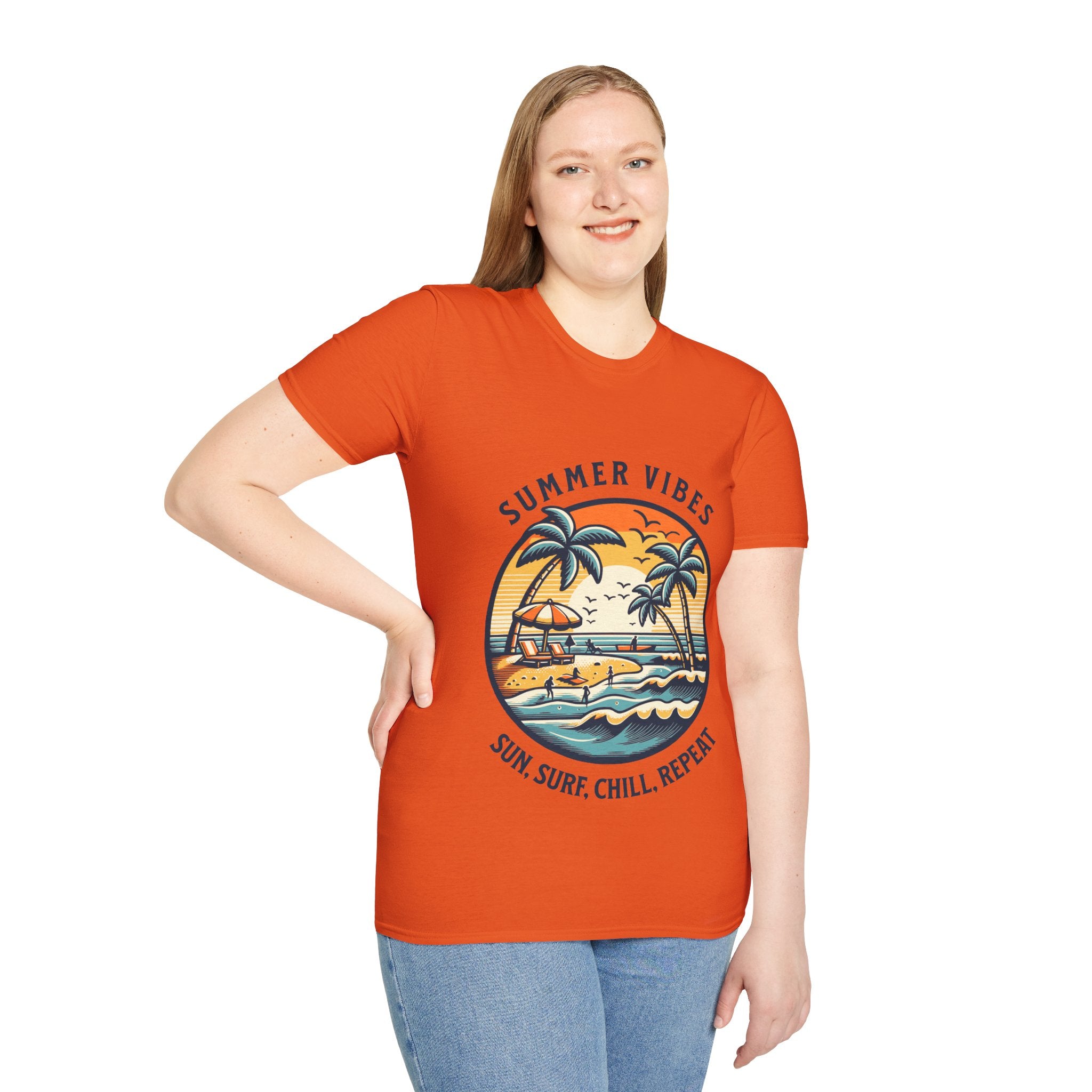 Summer Vibes Unisex Softstyle T-Shirt