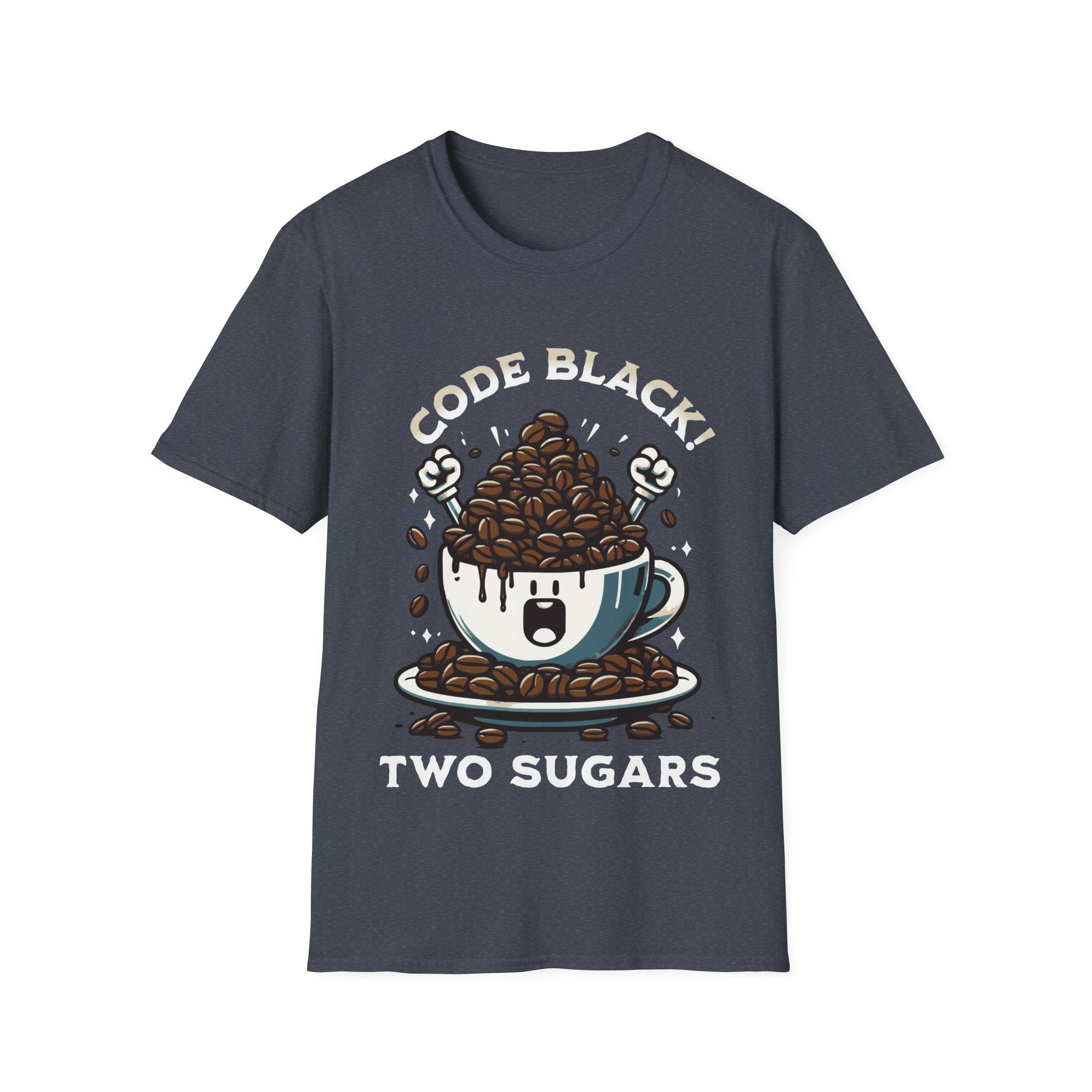 Code Black Unisex Softstyle T-Shirt