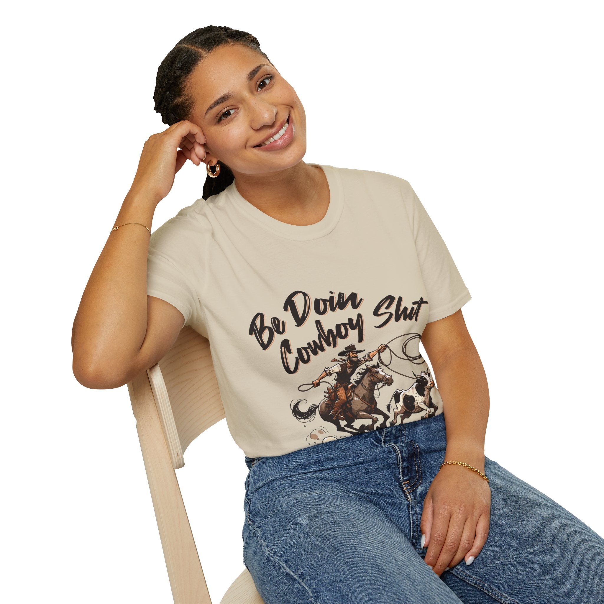 Cowboy Shit Unisex Softstyle T-Shirt