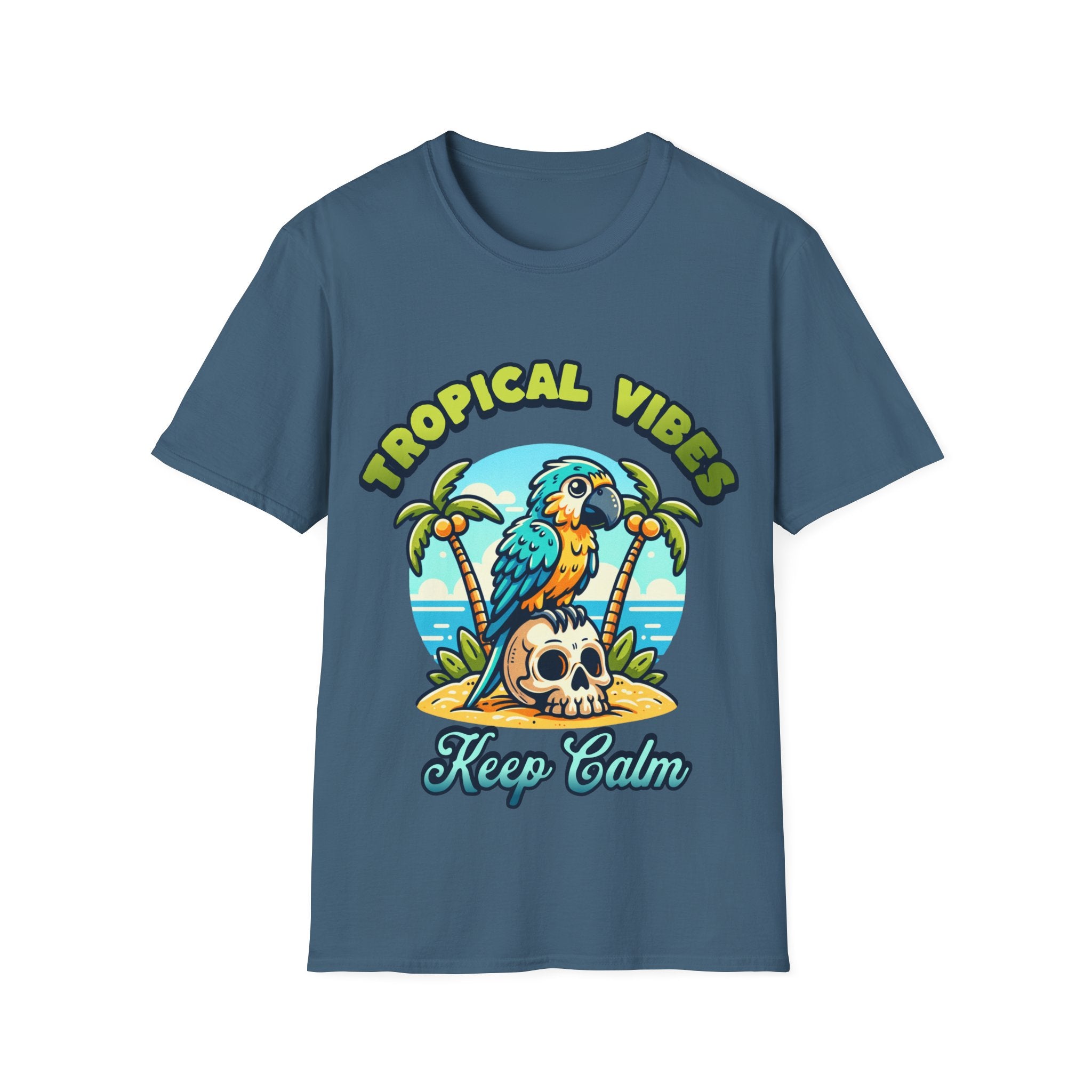 Tropical Vibes Unisex Softstyle T-Shirt