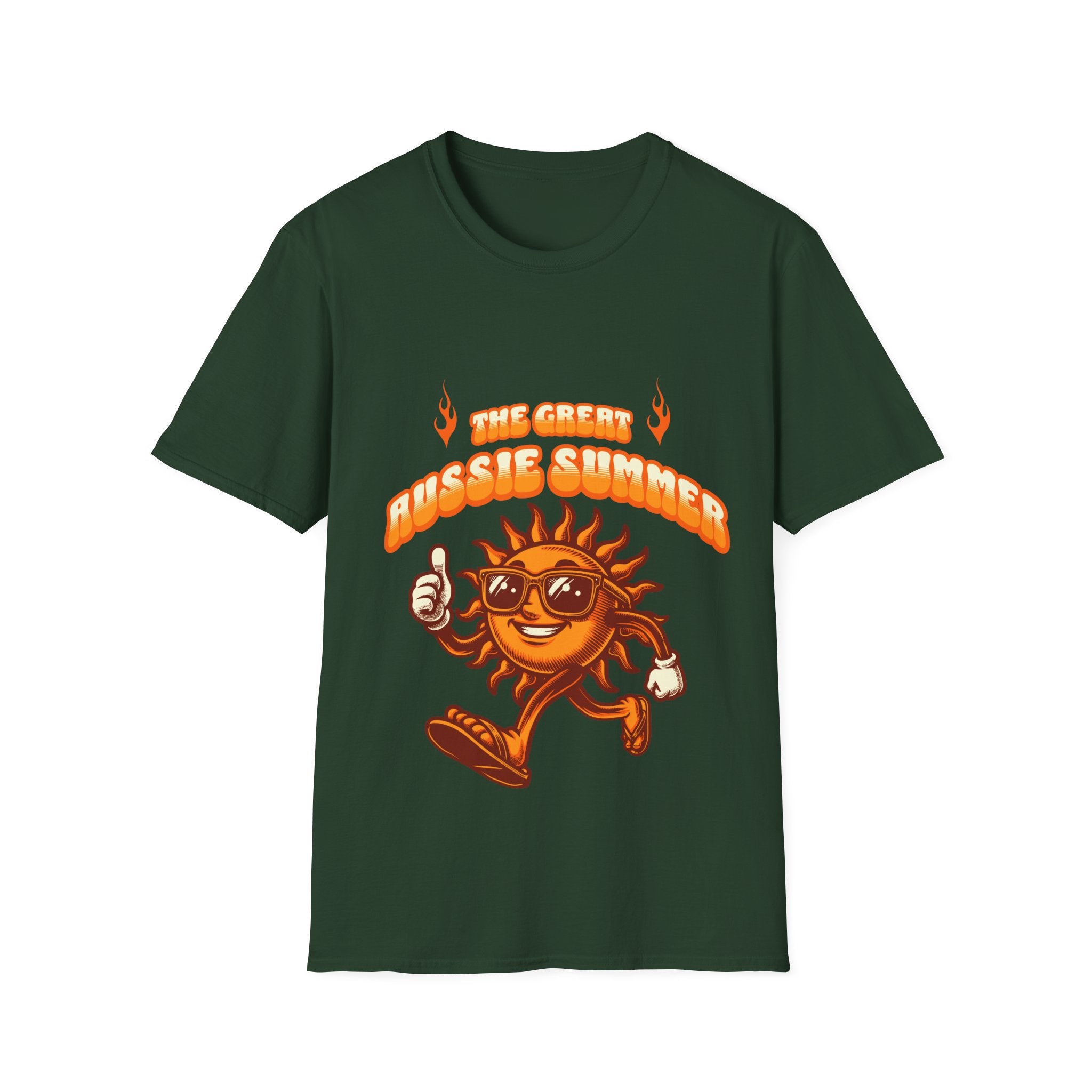 Aussie Summer Unisex Softstyle T-Shirt