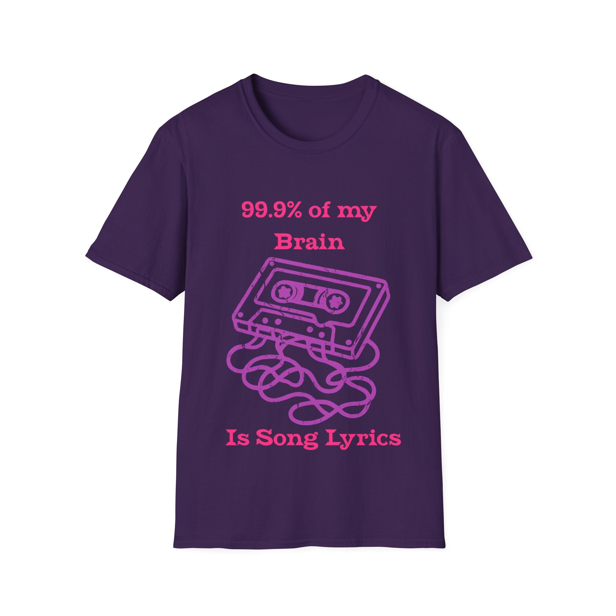 99.9% Lyrics Unisex Softstyle T-Shirt