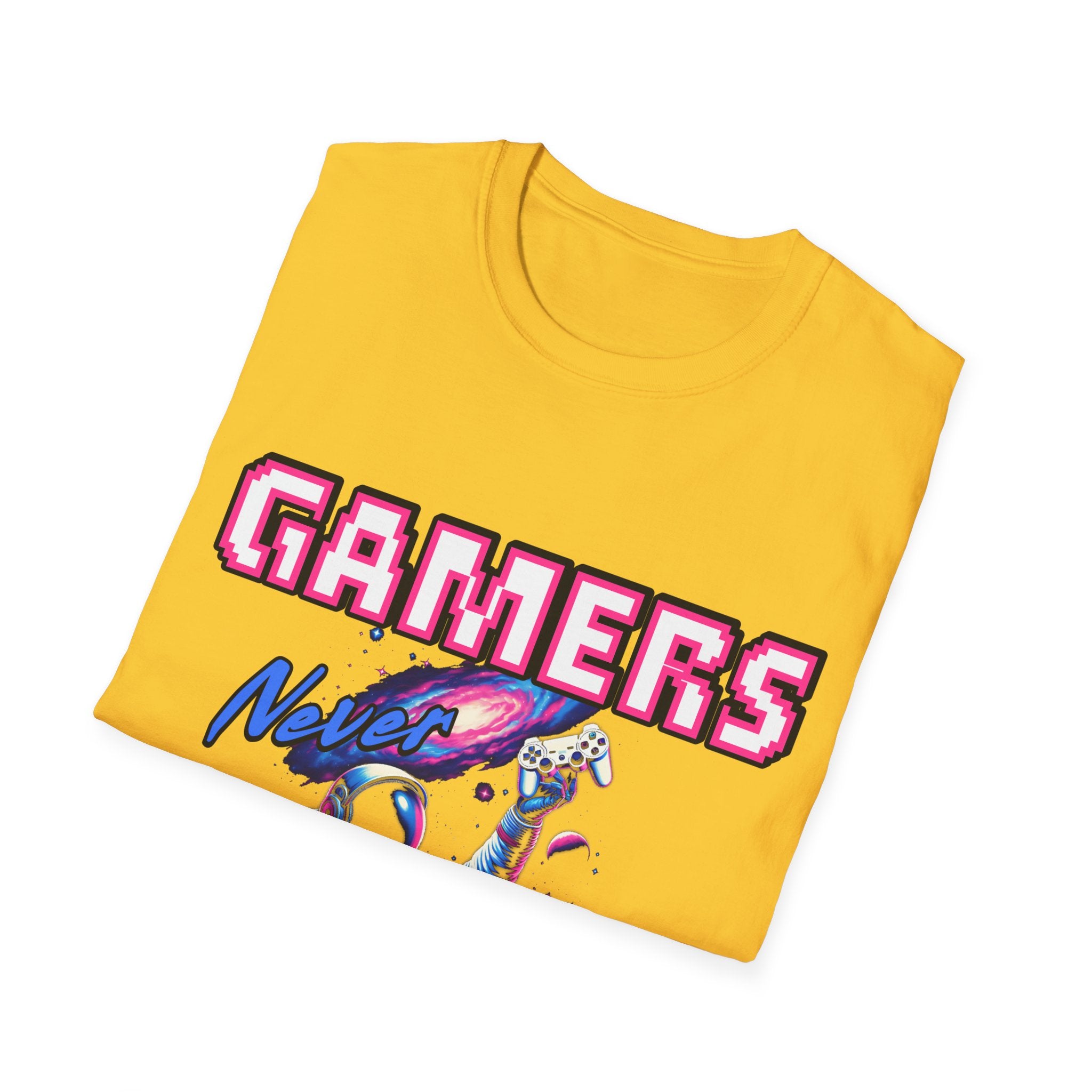 Gamers Never Sleep Unisex Softstyle T-Shirt