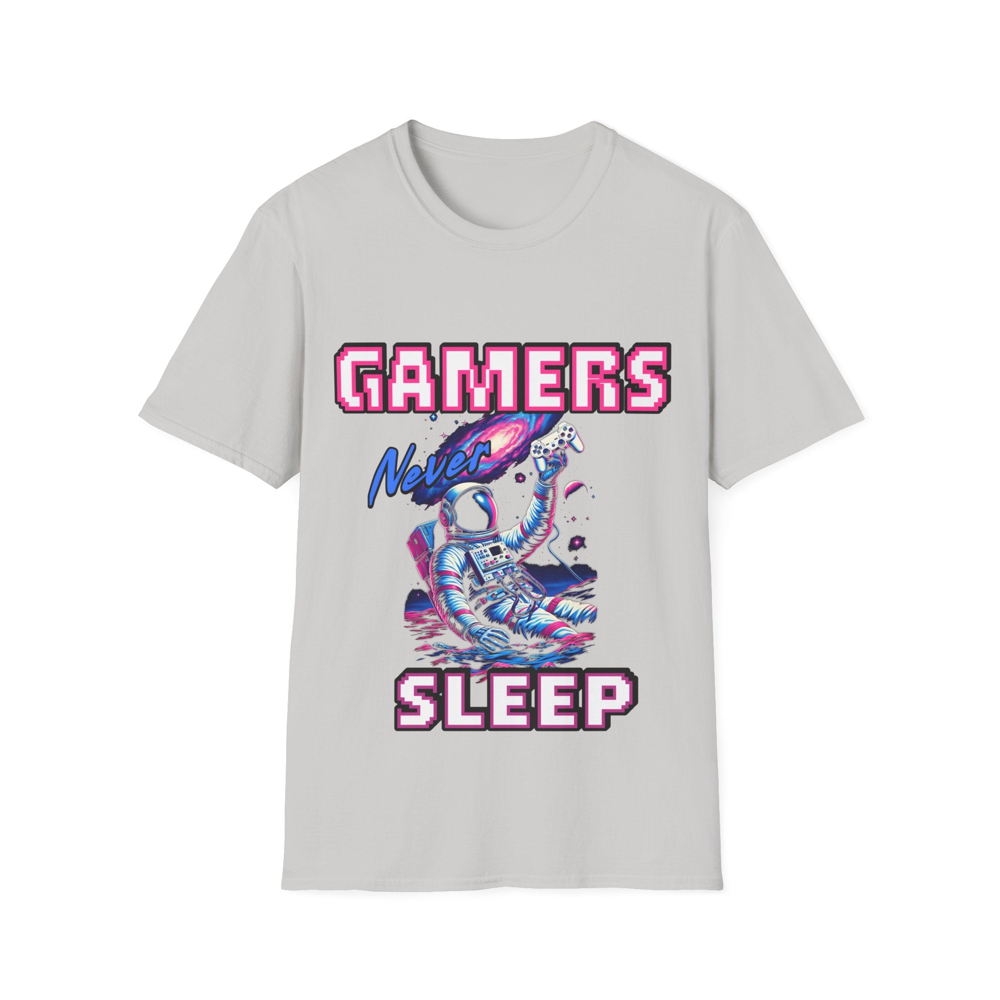 Gamers Never Sleep Unisex Softstyle T-Shirt