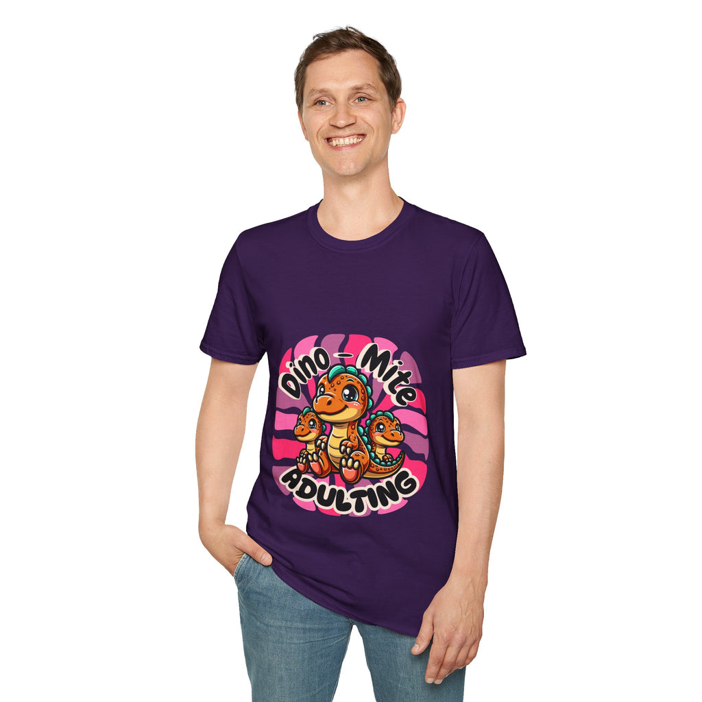 Dino mite Unisex Softstyle T-Shirt