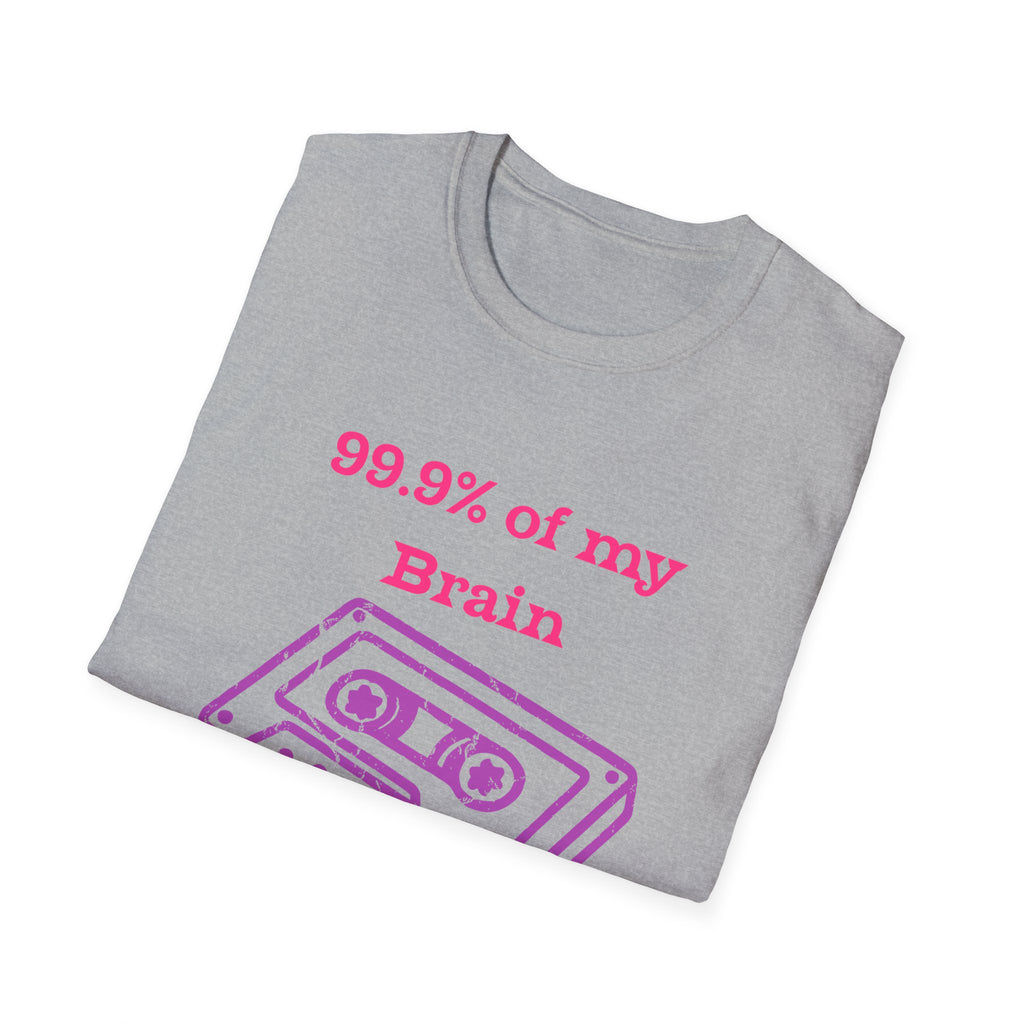 99.9% Lyrics Unisex Softstyle T-Shirt