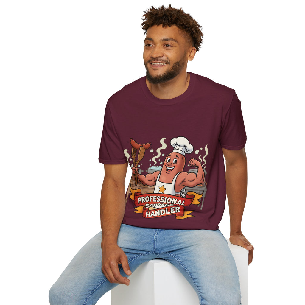 Sausage Handler Unisex Softstyle T-Shirt