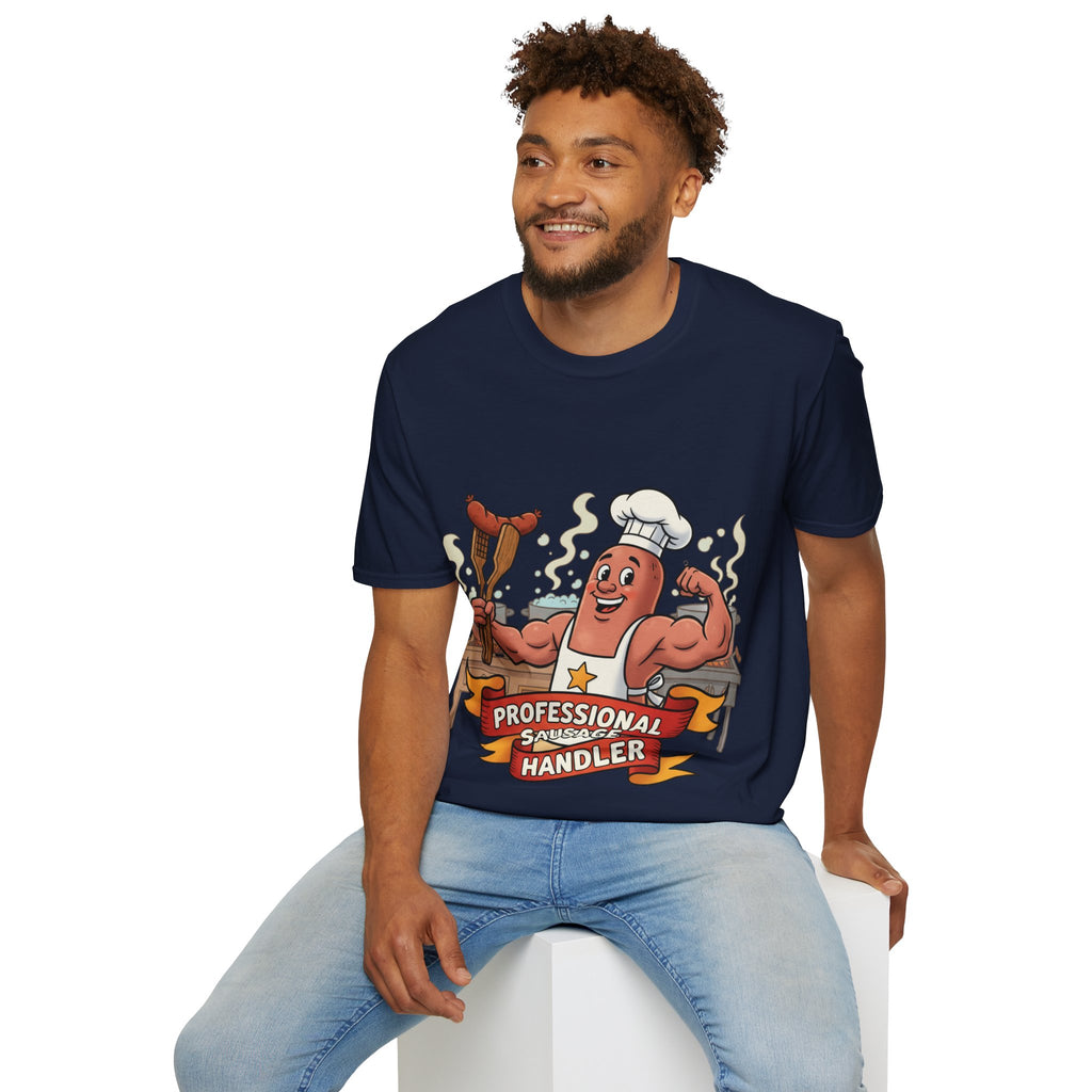 Sausage Handler Unisex Softstyle T-Shirt