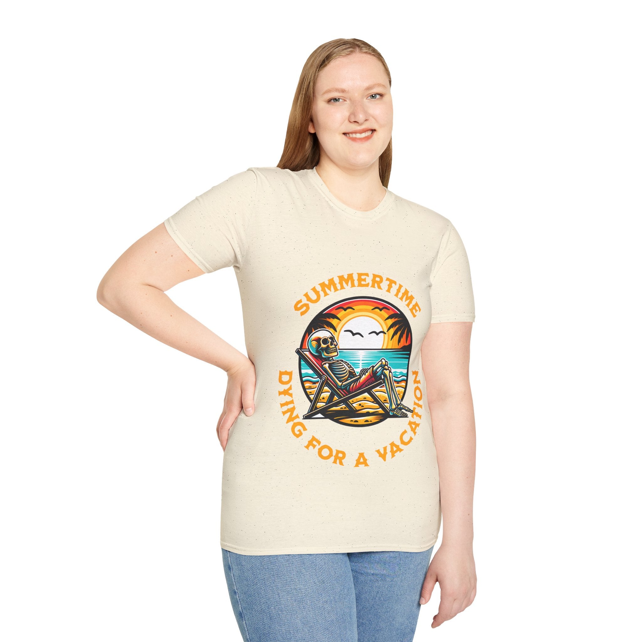 Summertime Unisex Softstyle T-Shirt
