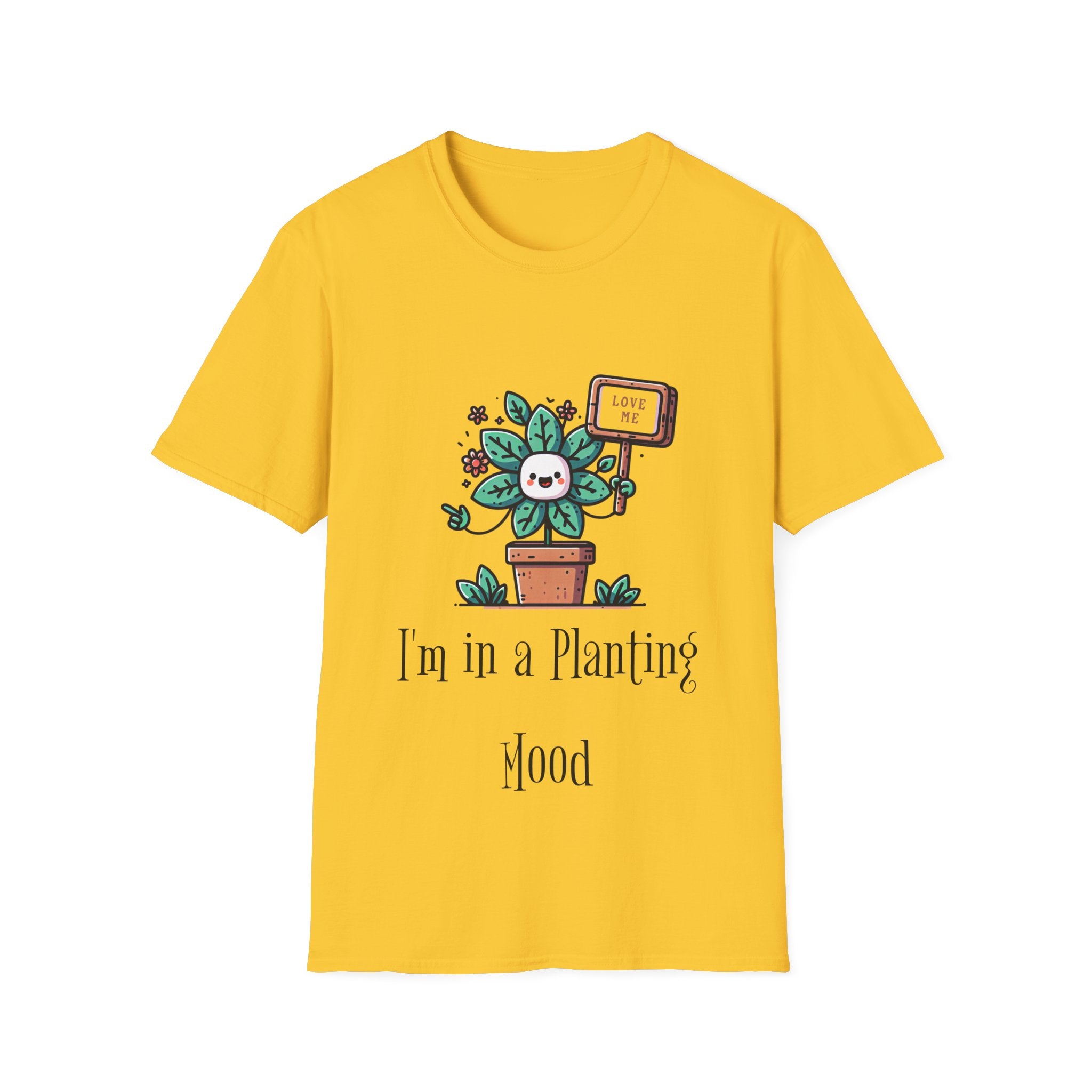 Planting Mood Unisex Softstyle T-Shirt