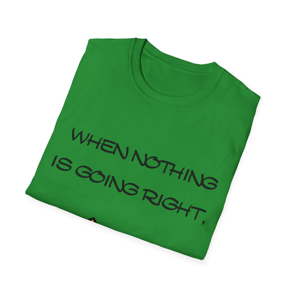 Make a Left Unisex Softstyle T-Shirt