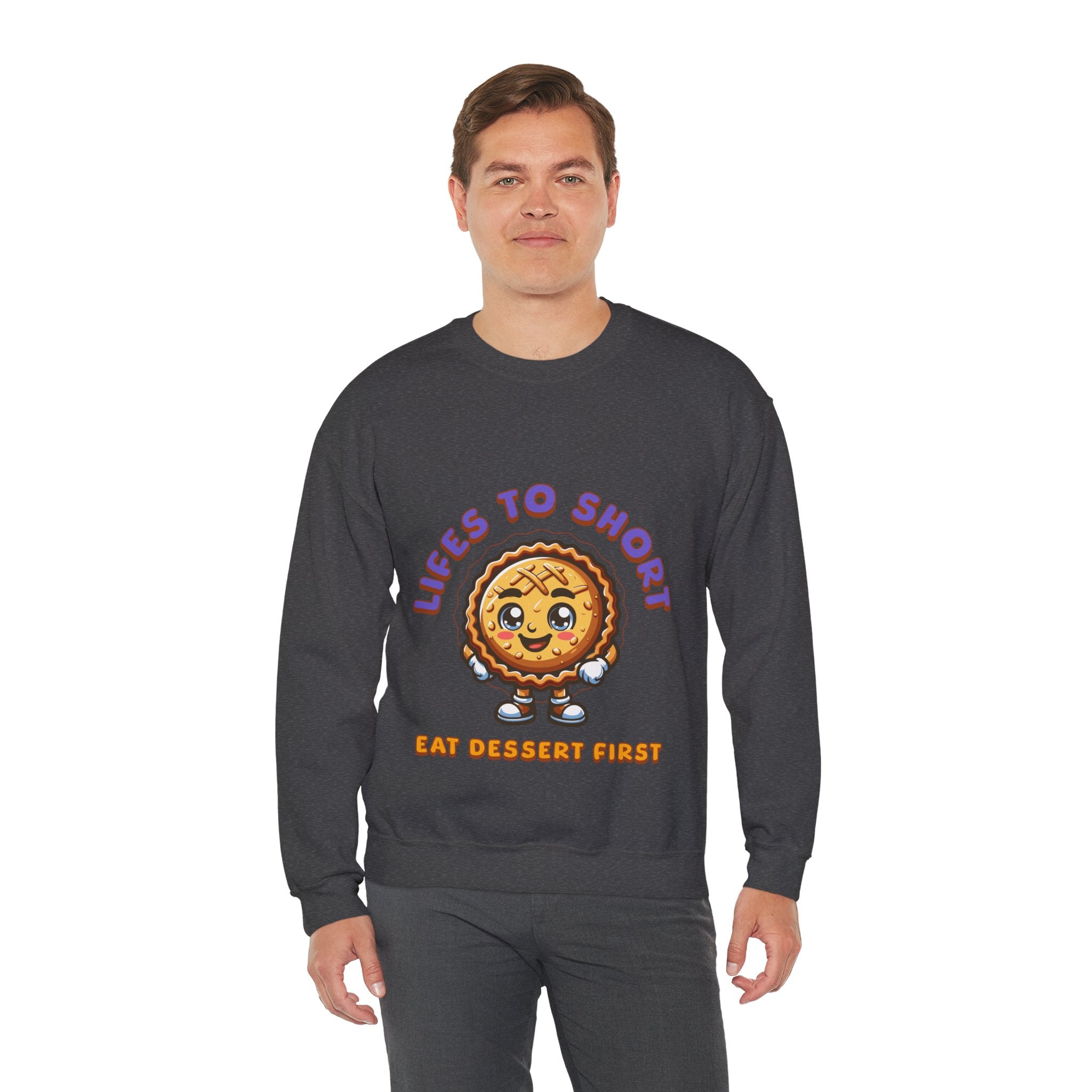 Lifes to Short Unisex Heavy Blend™ Crewneck Sweatshirt