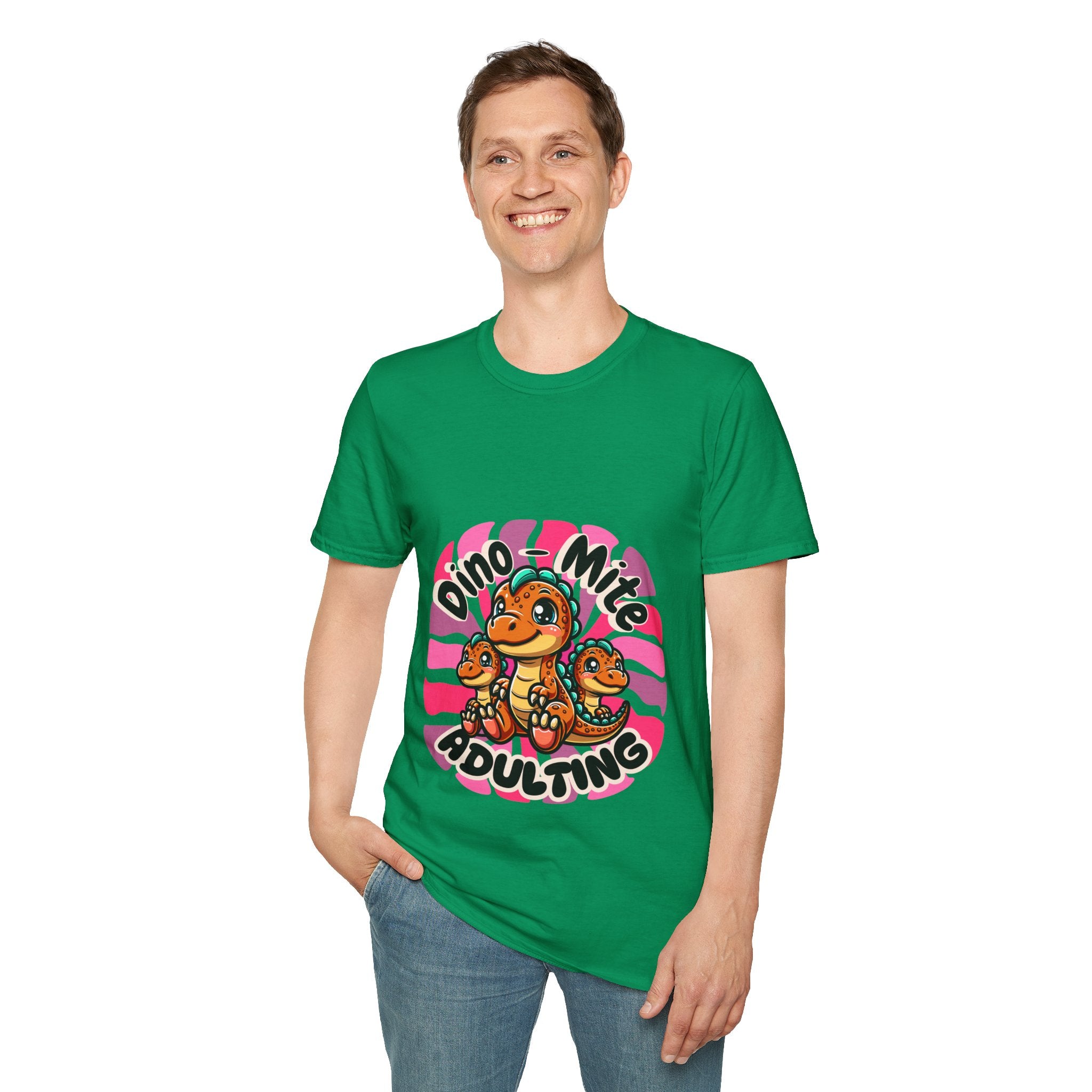 Dino mite Unisex Softstyle T-Shirt