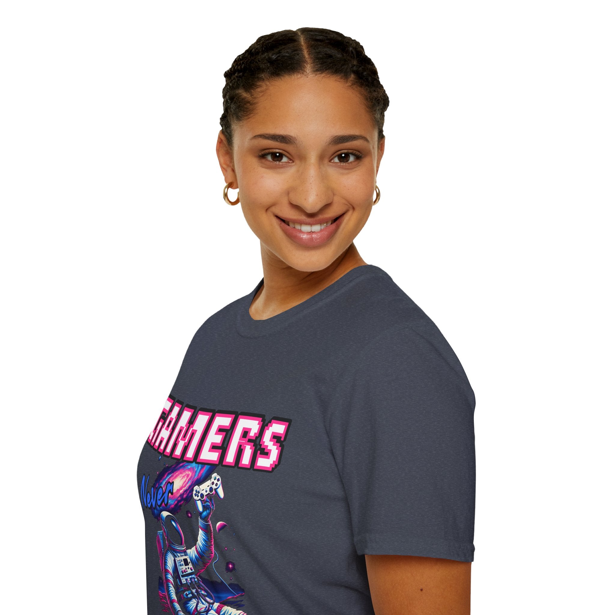 Gamers Never Sleep Unisex Softstyle T-Shirt