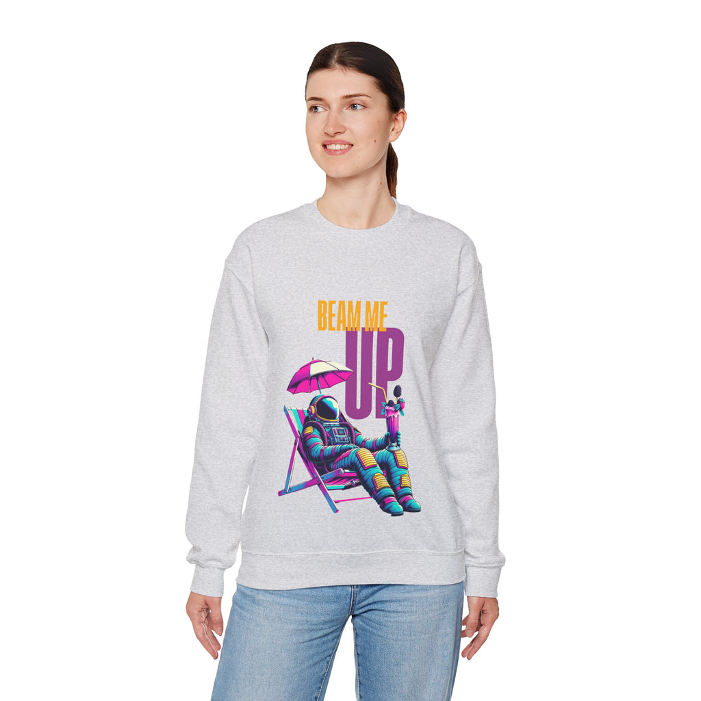 Beam Me Up Unisex Heavy Blend™ Crewneck Sweatshirt