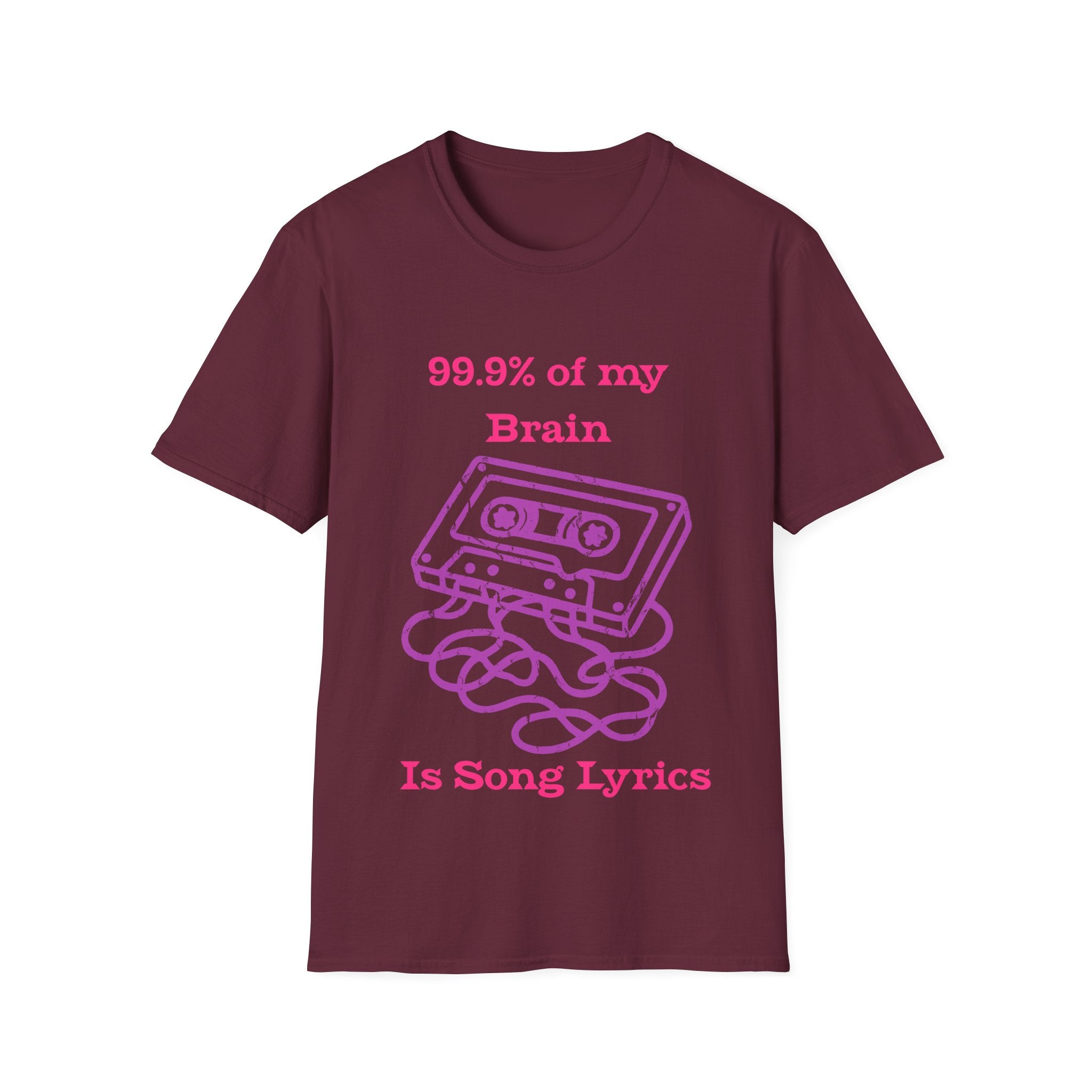 99.9% Lyrics Unisex Softstyle T-Shirt
