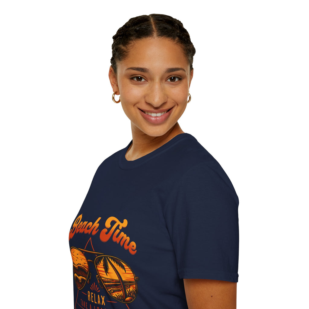 Beach Time Unisex Softstyle T-Shirt
