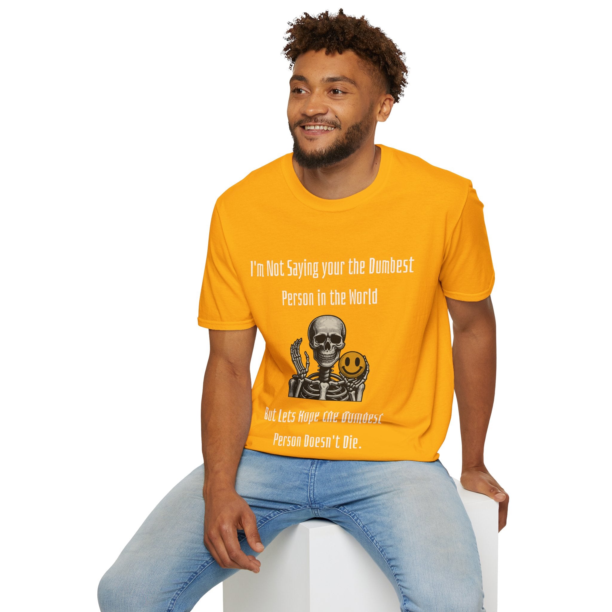 Dumbest Person Unisex Softstyle T-Shirt