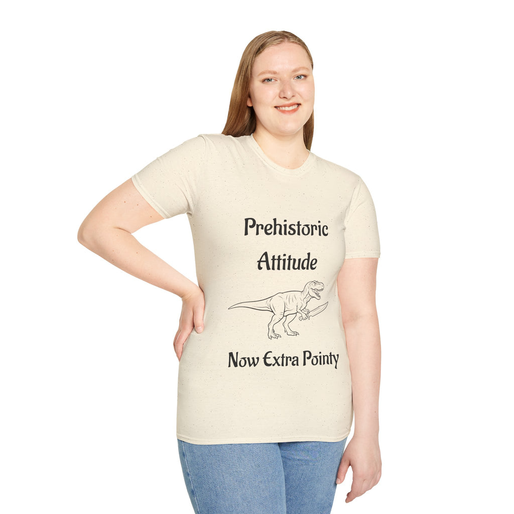 Prehistoric Attitude Unisex Softstyle T-Shirt