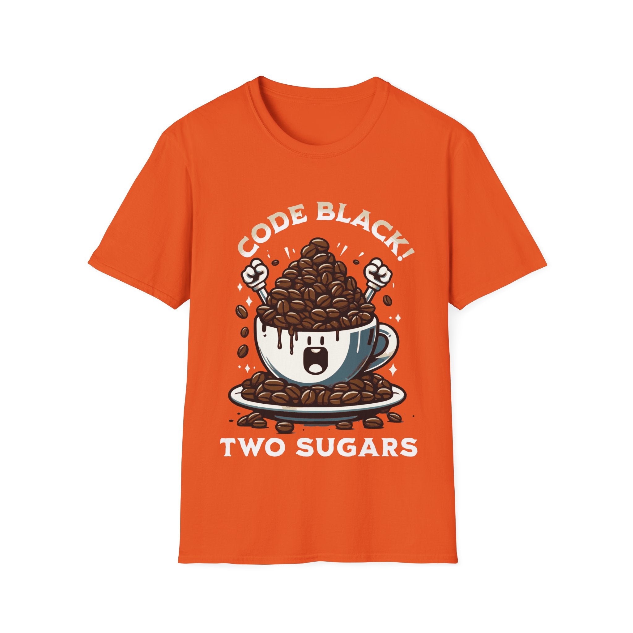 Code Black Unisex Softstyle T-Shirt