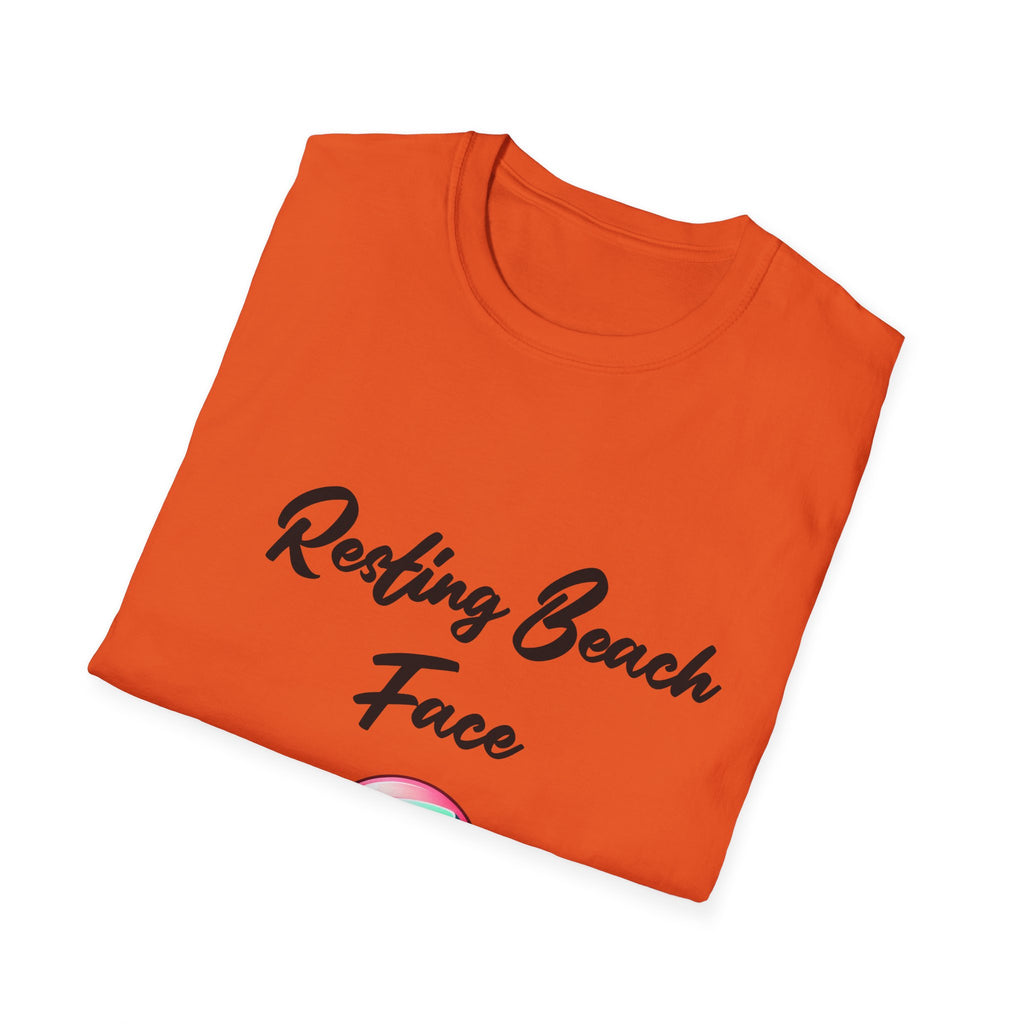 Beach Face Unisex Softstyle T-Shirt