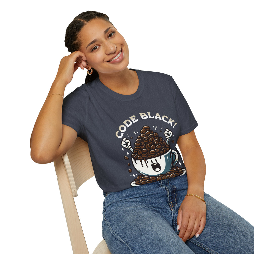 Code Black Unisex Softstyle T-Shirt
