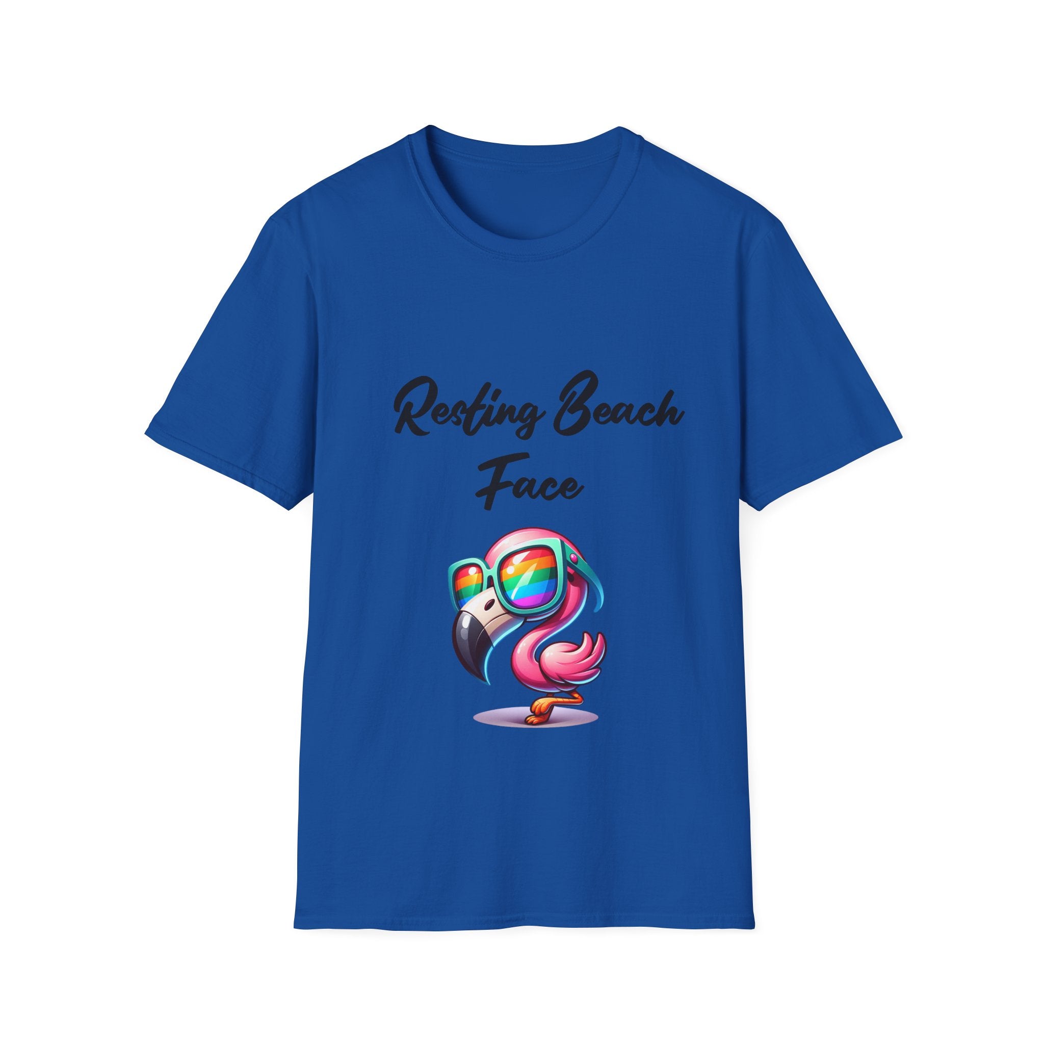 Beach Face Unisex Softstyle T-Shirt