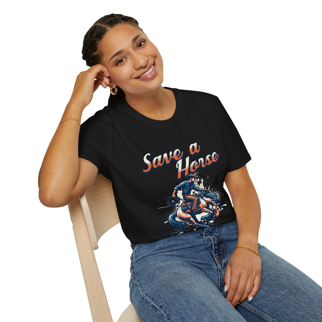 Save a Horse Unisex Softstyle T-Shirt