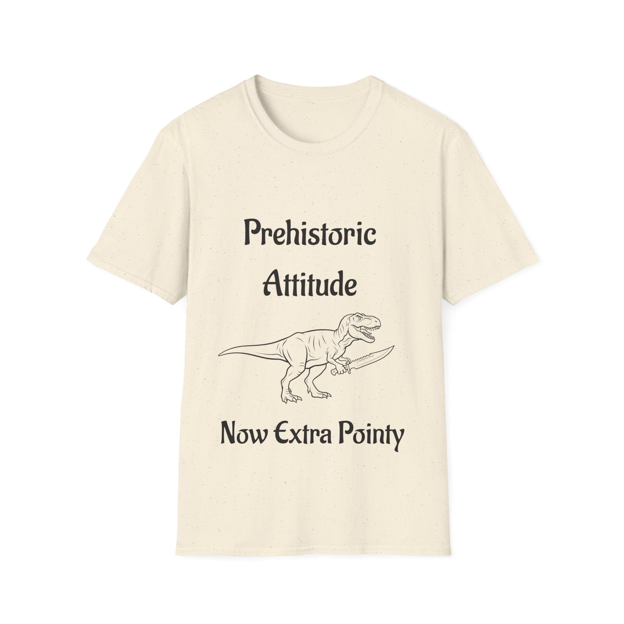 Prehistoric Attitude Unisex Softstyle T-Shirt