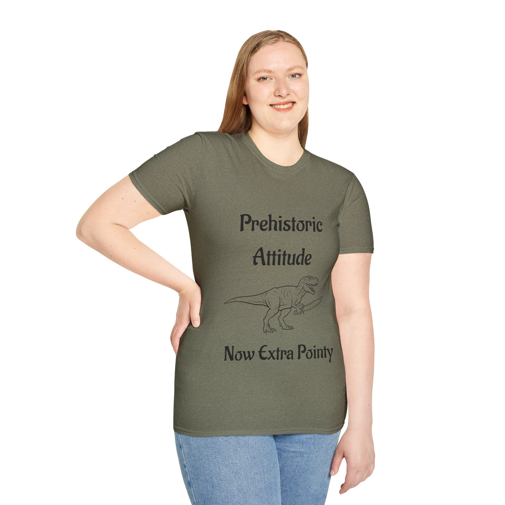 Prehistoric Attitude Unisex Softstyle T-Shirt