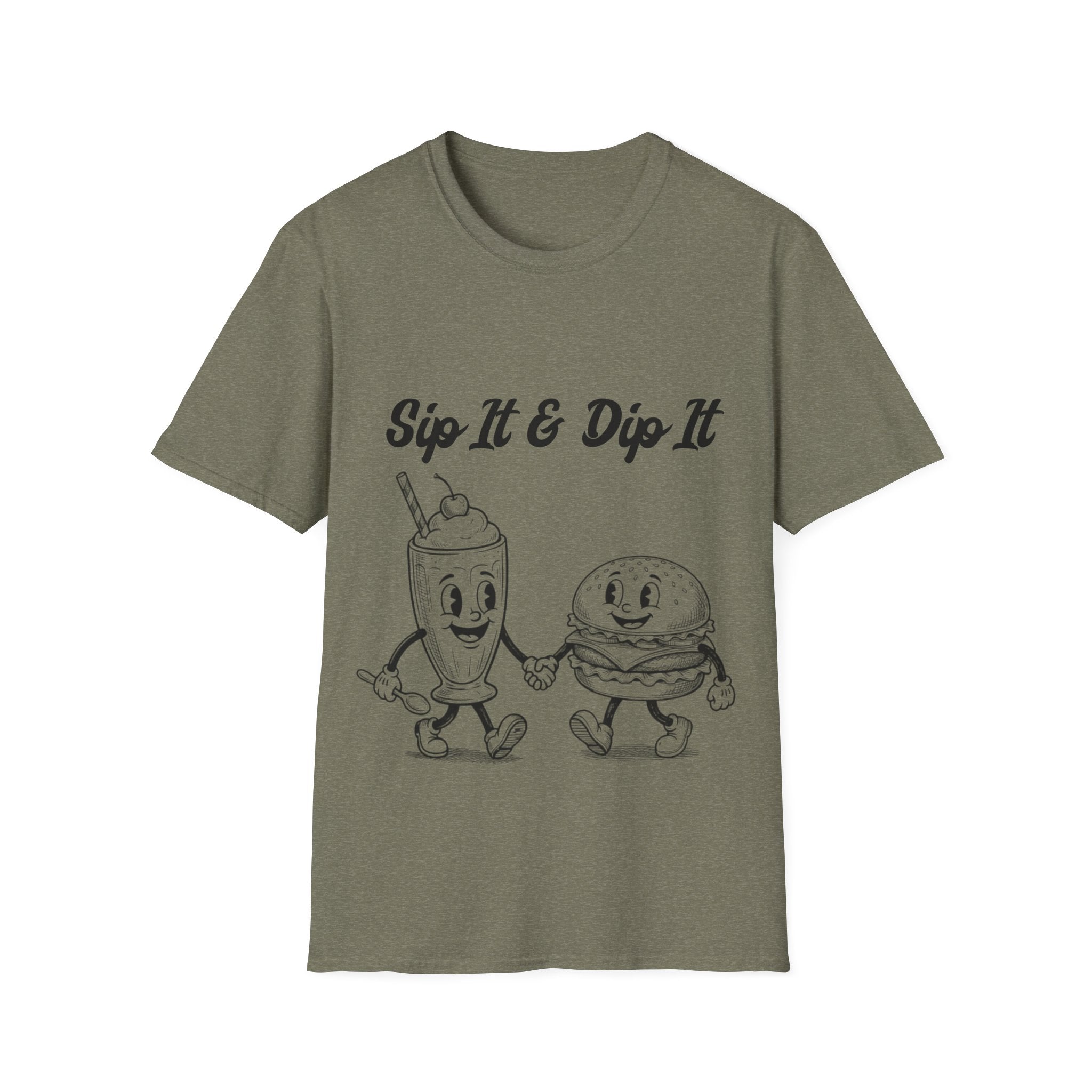 Sip it & Dip It Unisex Softstyle T-Shirt