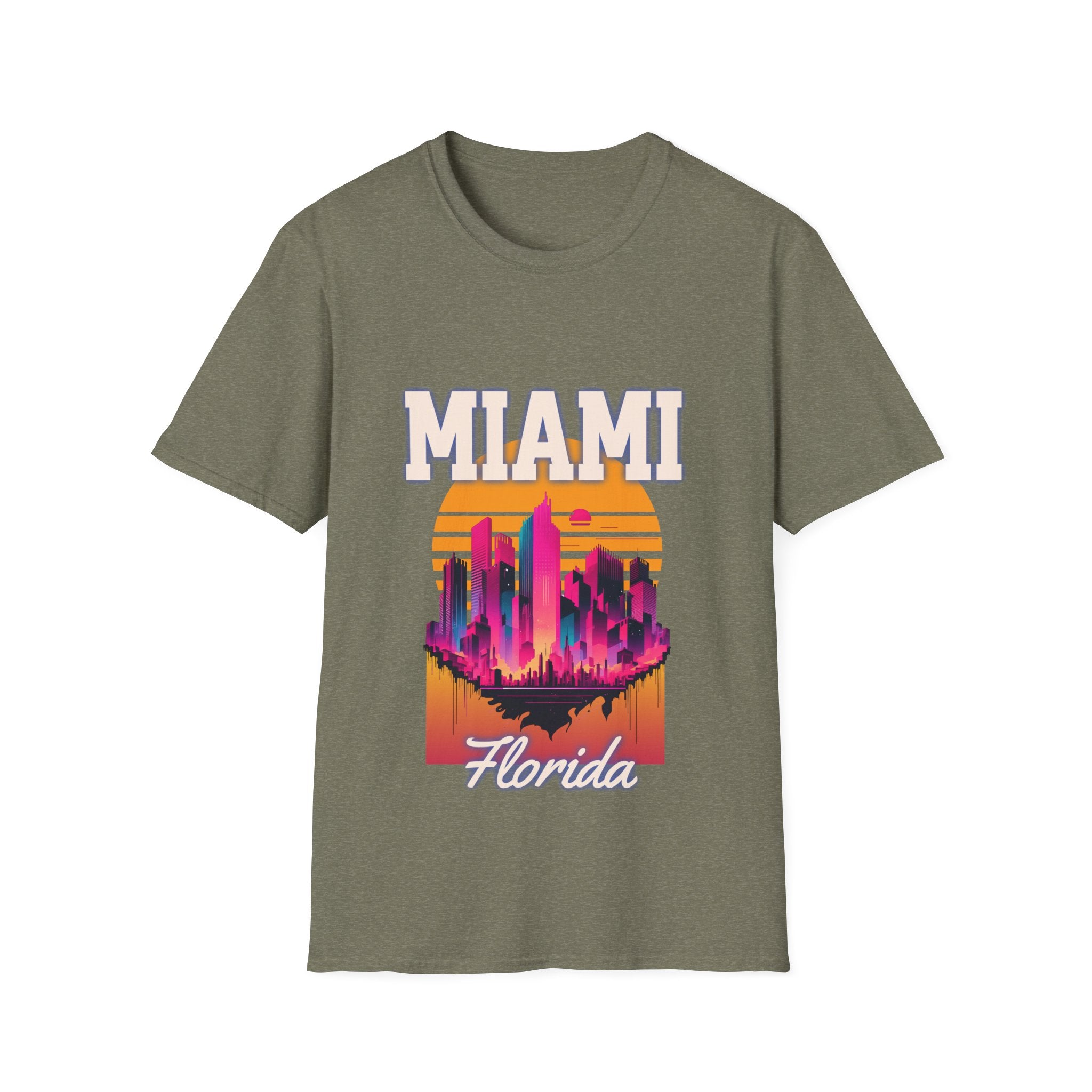 Miami Unisex Softstyle T-Shirt