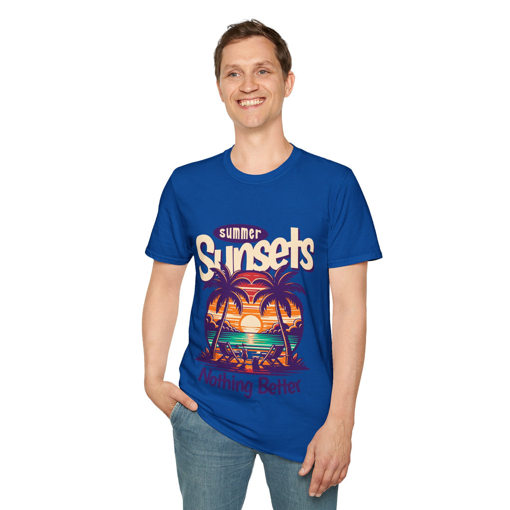 Summer Sunsets Unisex Softstyle T-Shirt