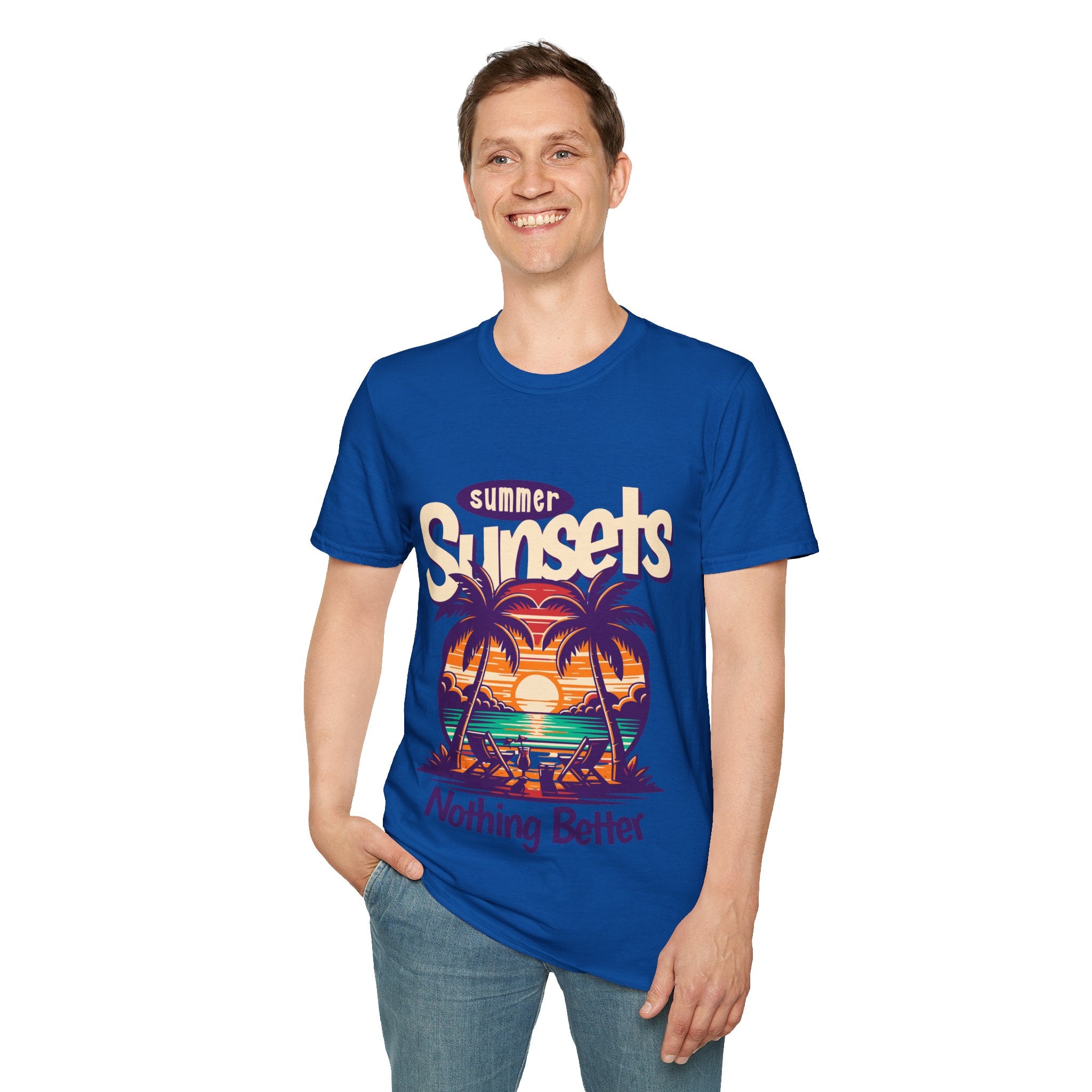 Summer Sunsets Unisex Softstyle T-Shirt