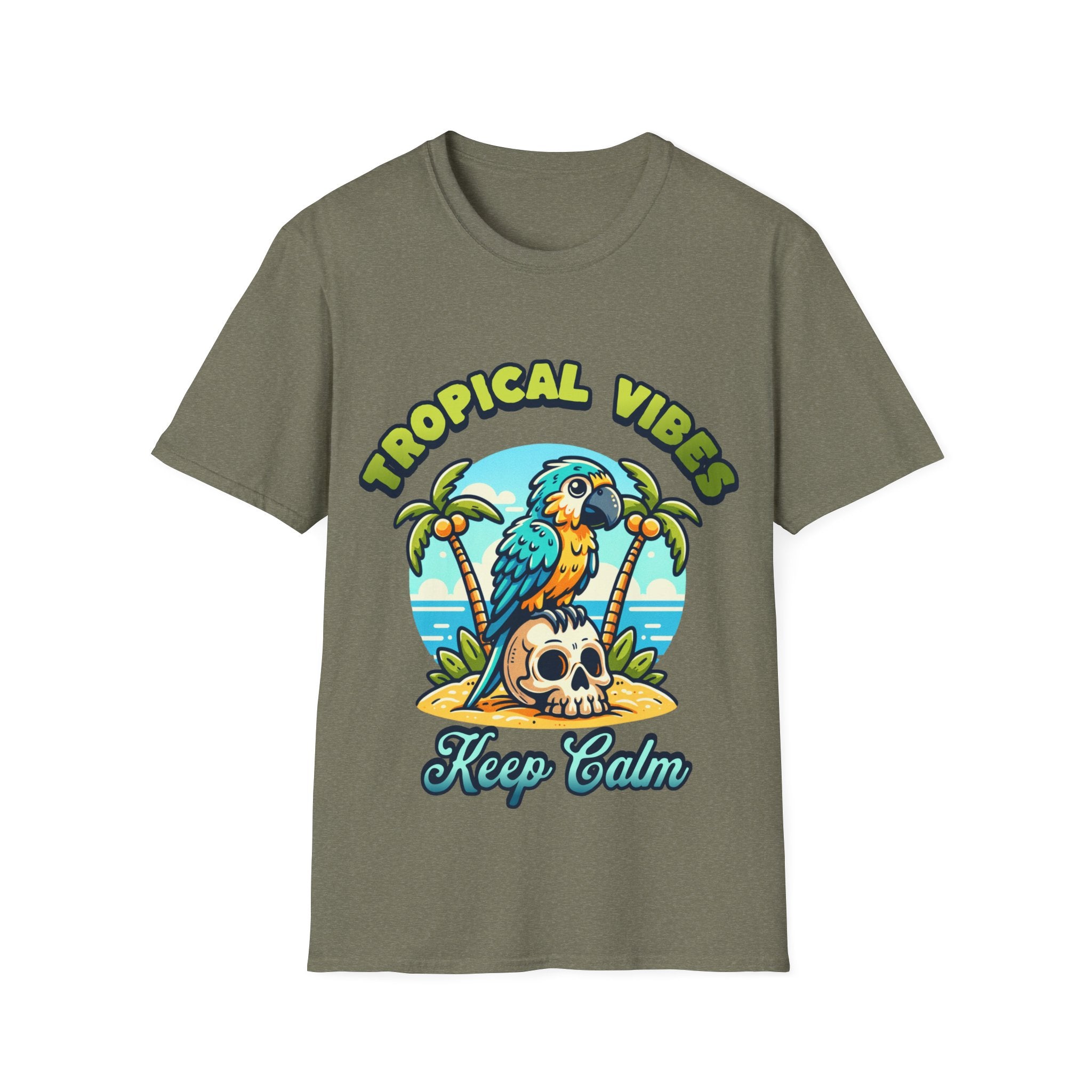 Tropical Vibes Unisex Softstyle T-Shirt