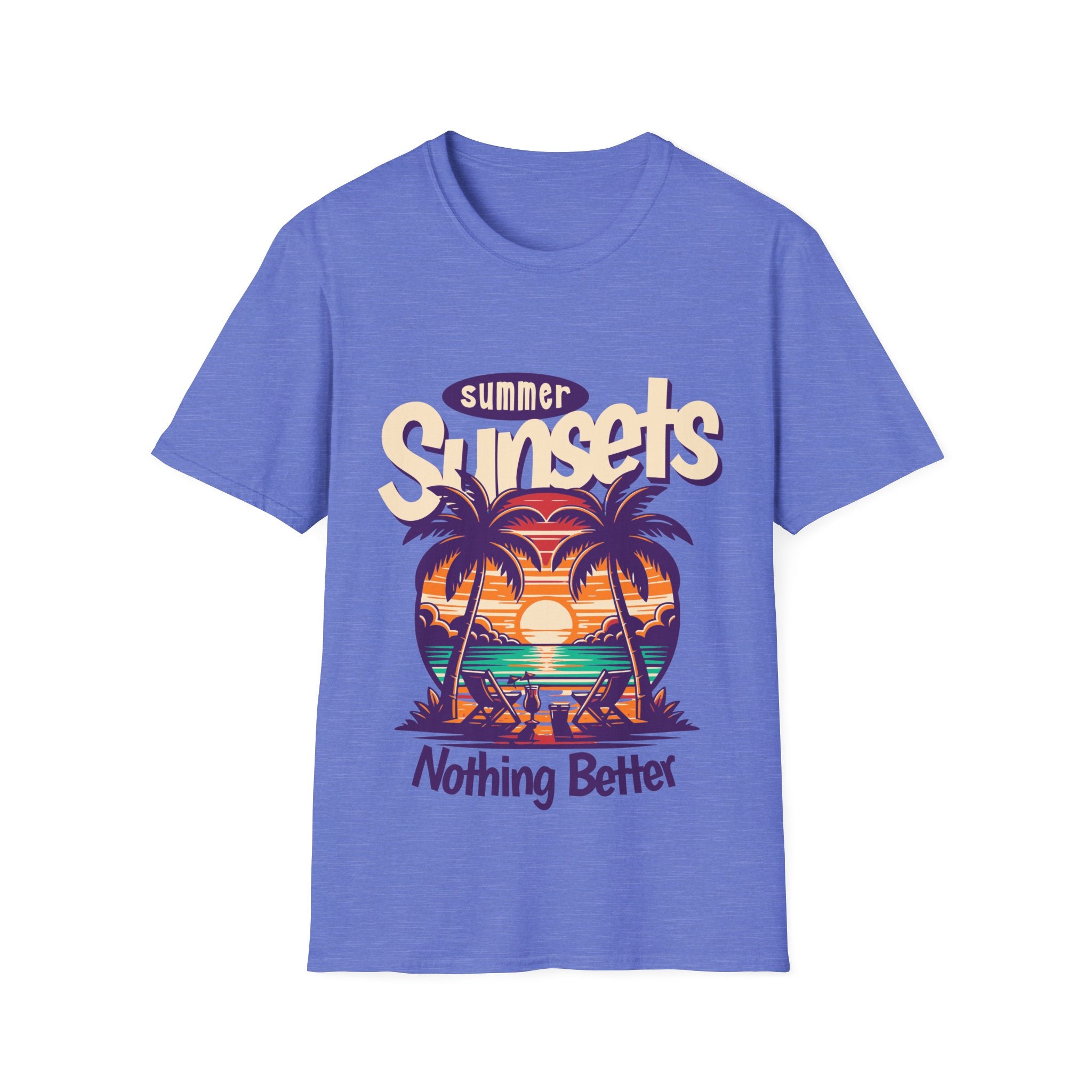 Summer Sunsets Unisex Softstyle T-Shirt