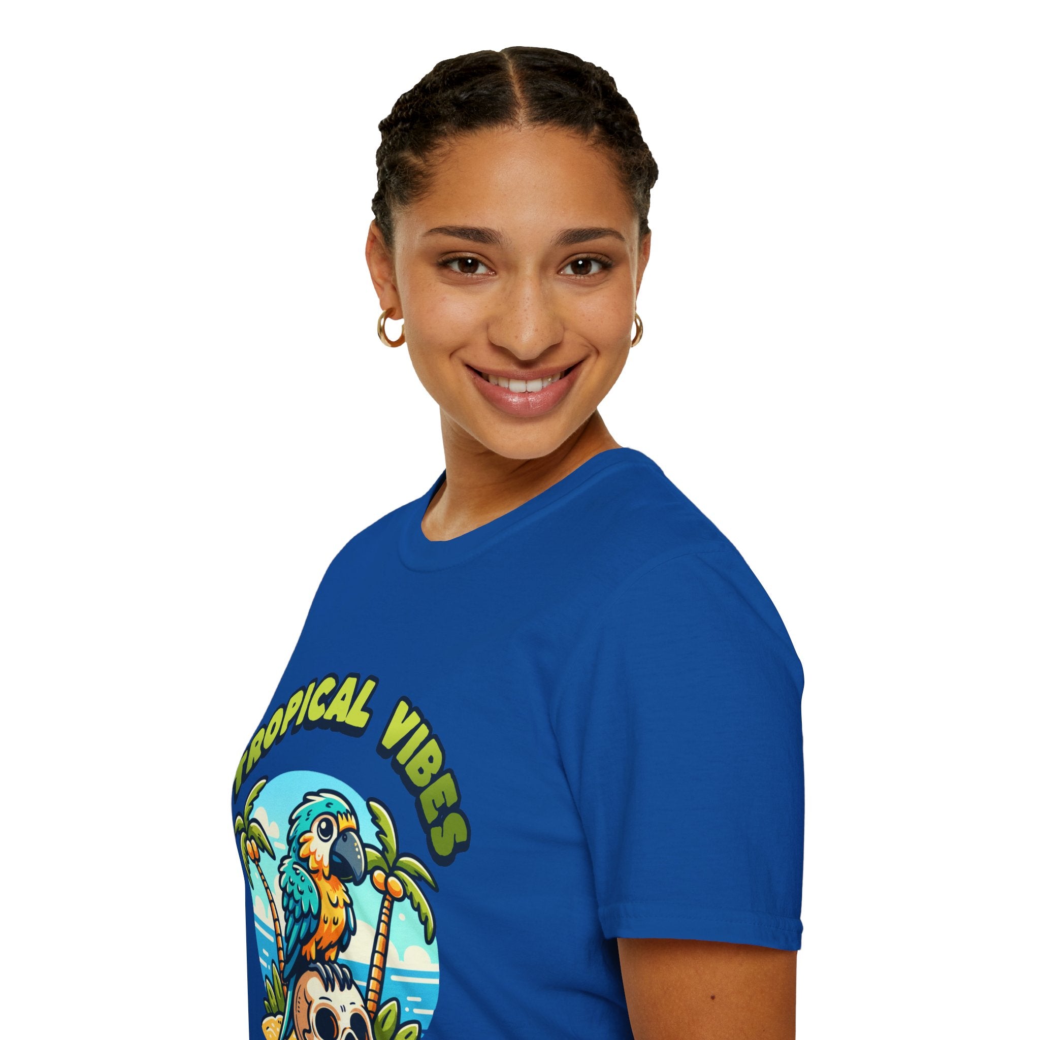 Tropical Vibes Unisex Softstyle T-Shirt