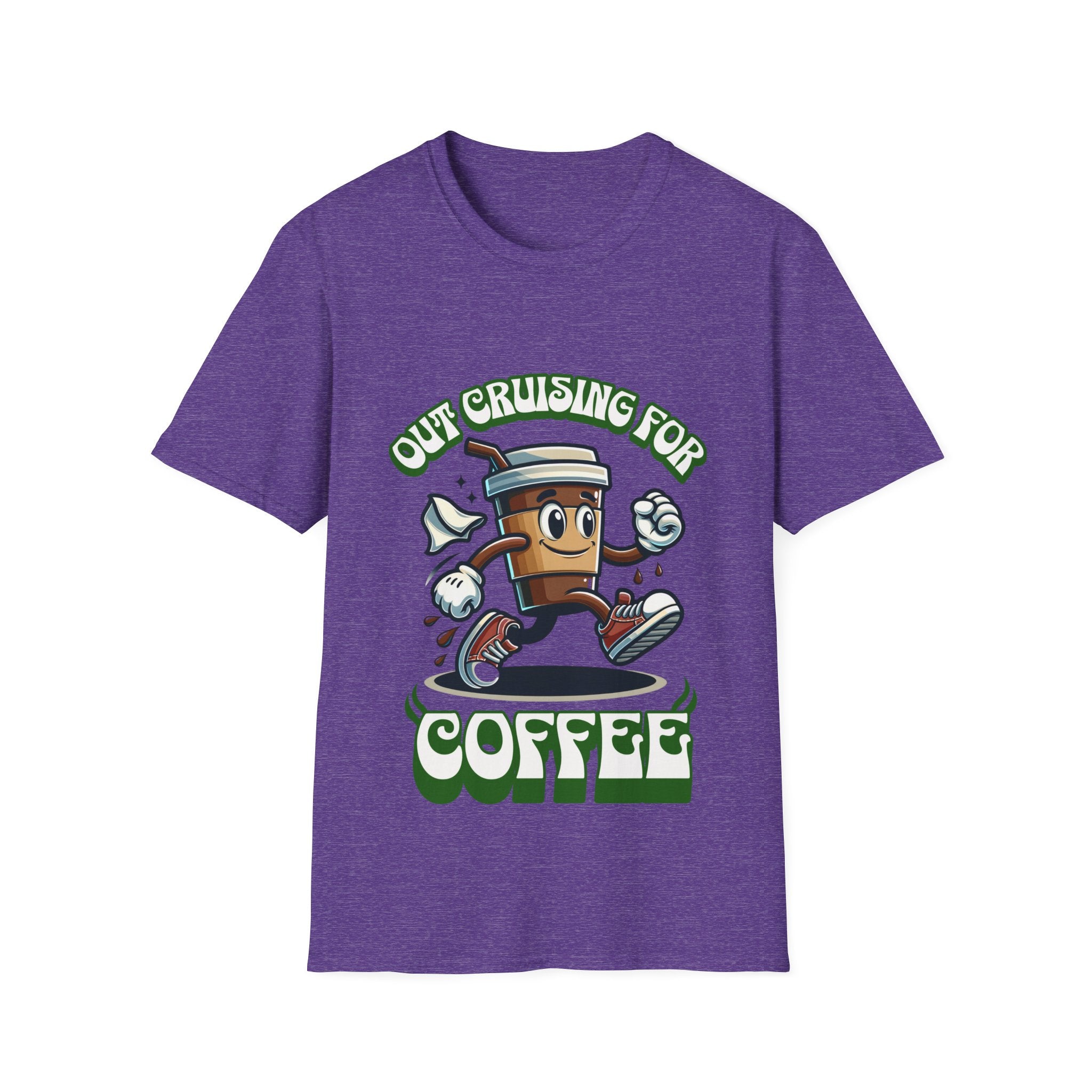 Cruising for Coffee Unisex Softstyle T-Shirt