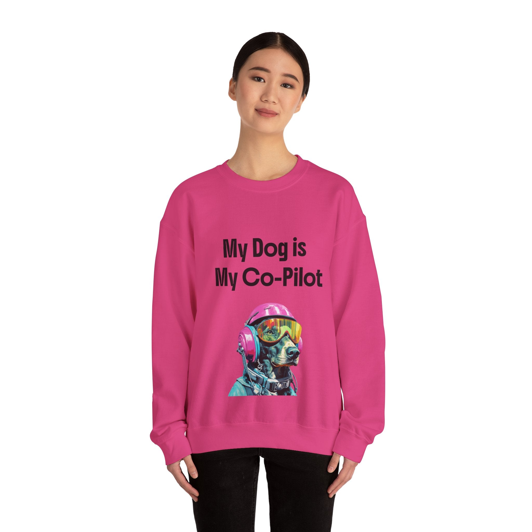 Co-pilot Unisex Heavy Blend™ Crewneck Sweatshirt