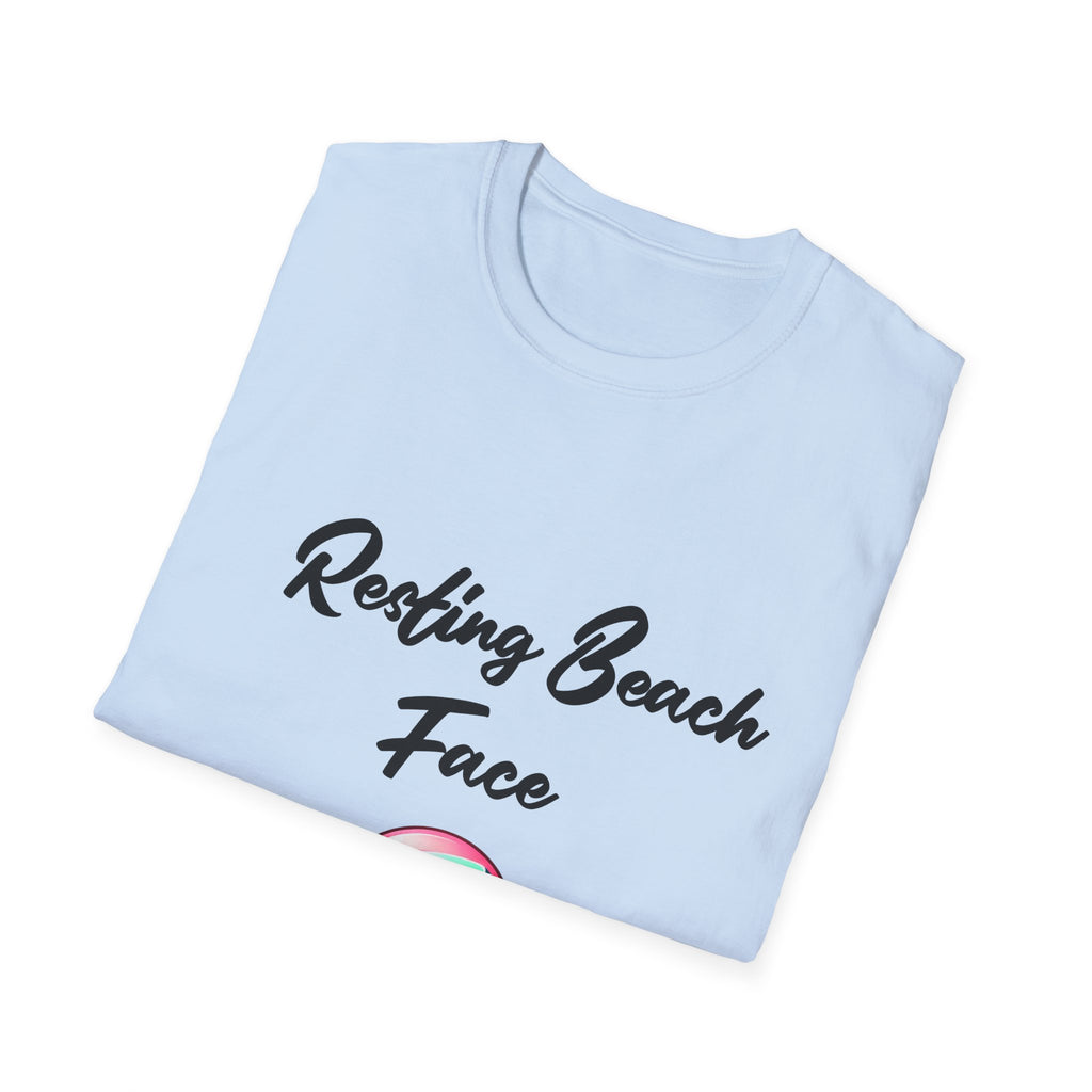 Beach Face Unisex Softstyle T-Shirt