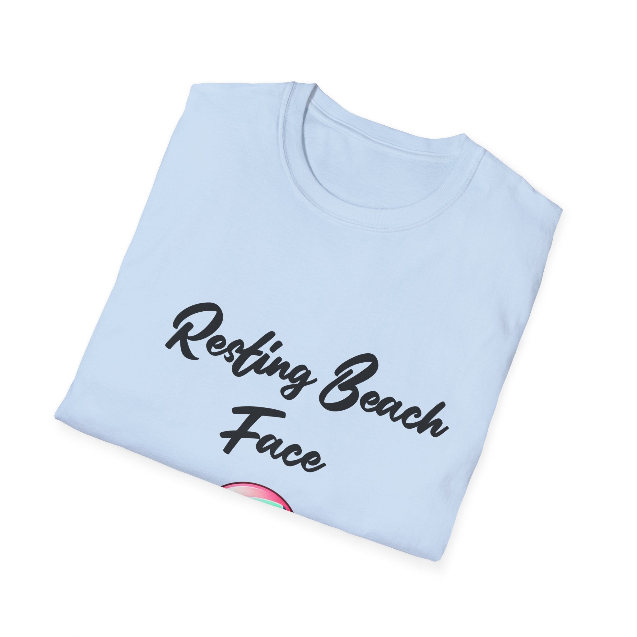 Beach Face Unisex Softstyle T-Shirt