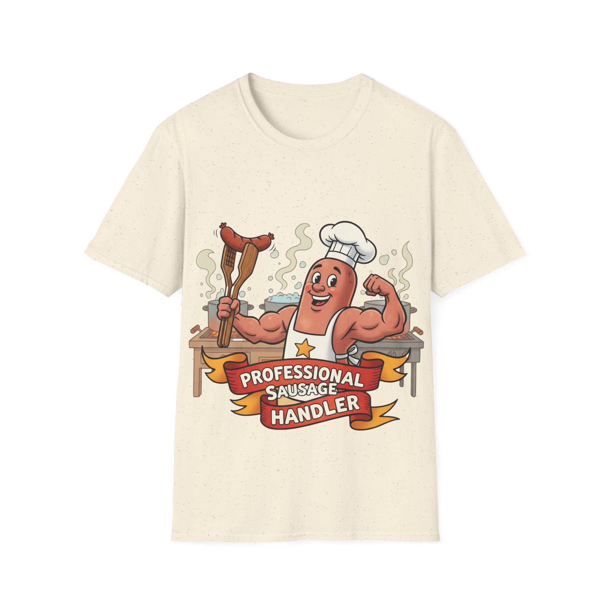 Sausage Handler Unisex Softstyle T-Shirt