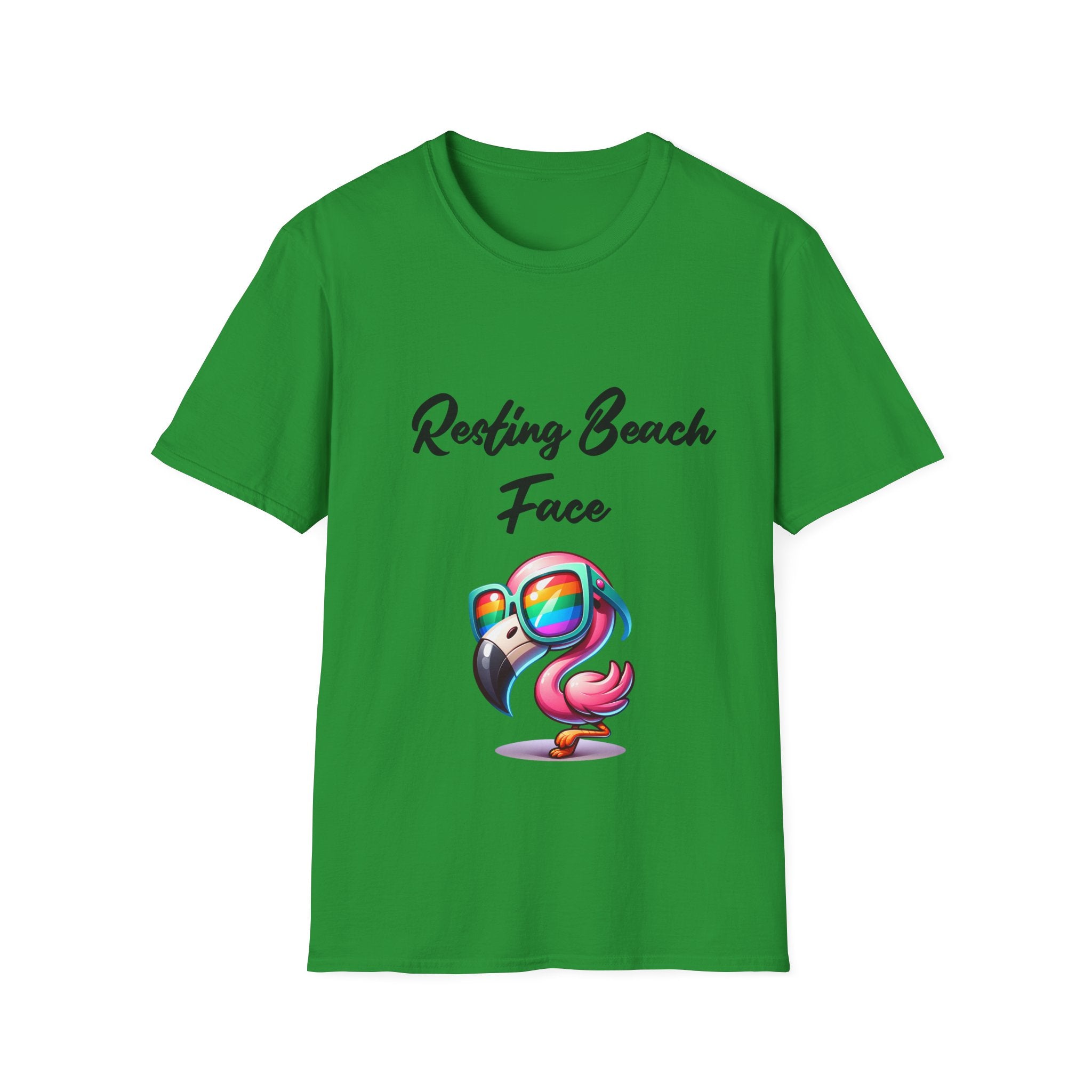 Beach Face Unisex Softstyle T-Shirt