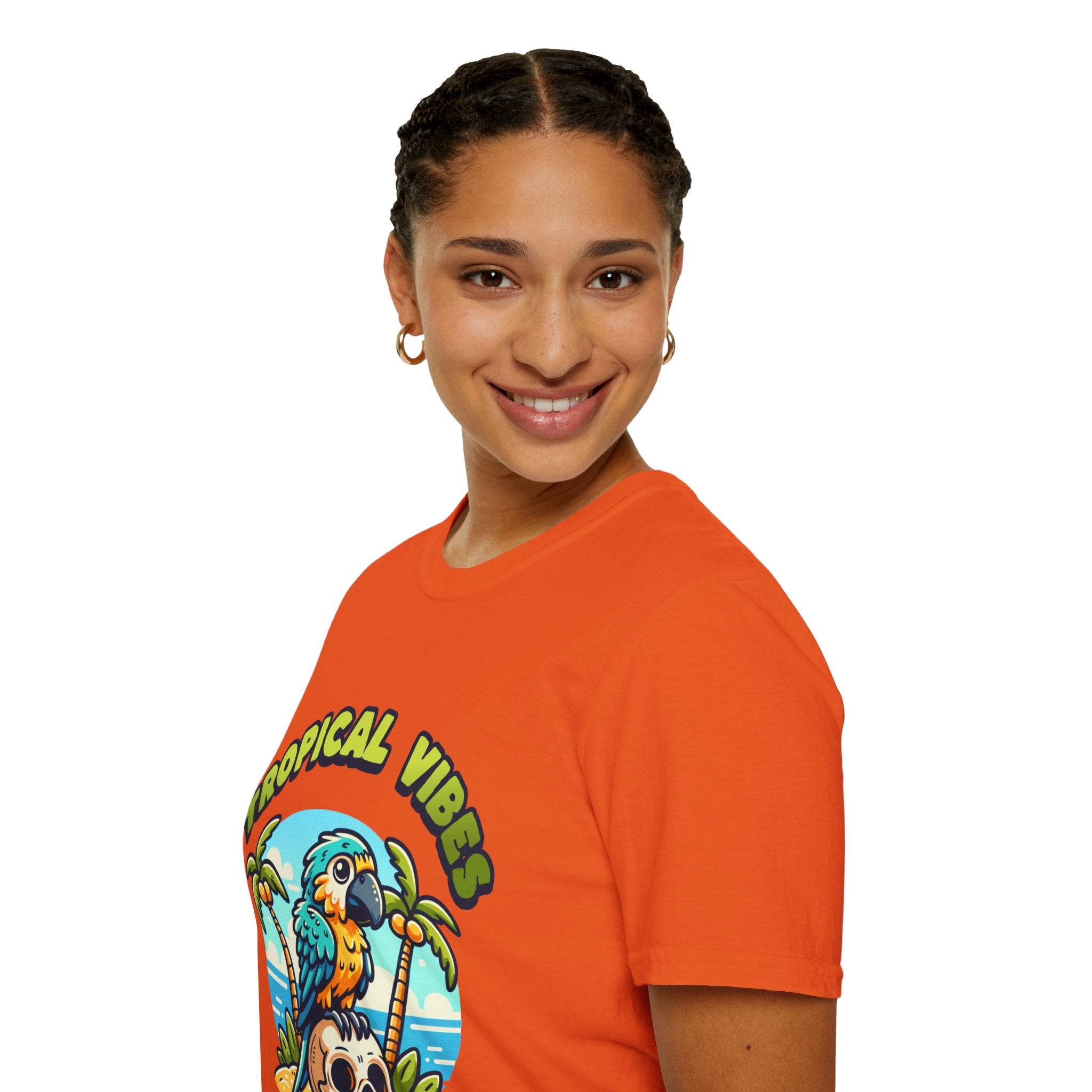 Tropical Vibes Unisex Softstyle T-Shirt