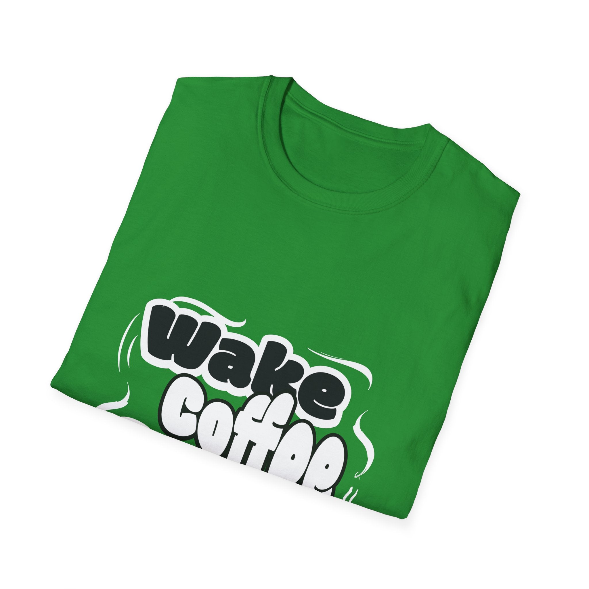 Wake Coffee Unisex Softstyle T-Shirt
