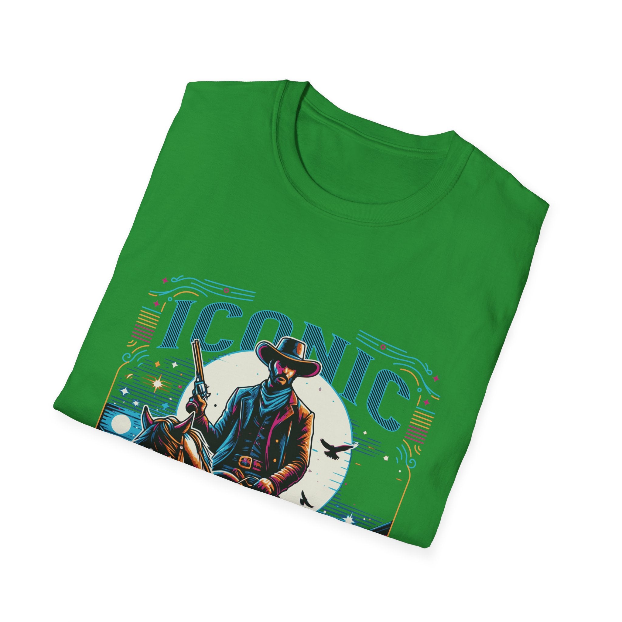Iconic Cowboy Unisex Softstyle T-Shirt