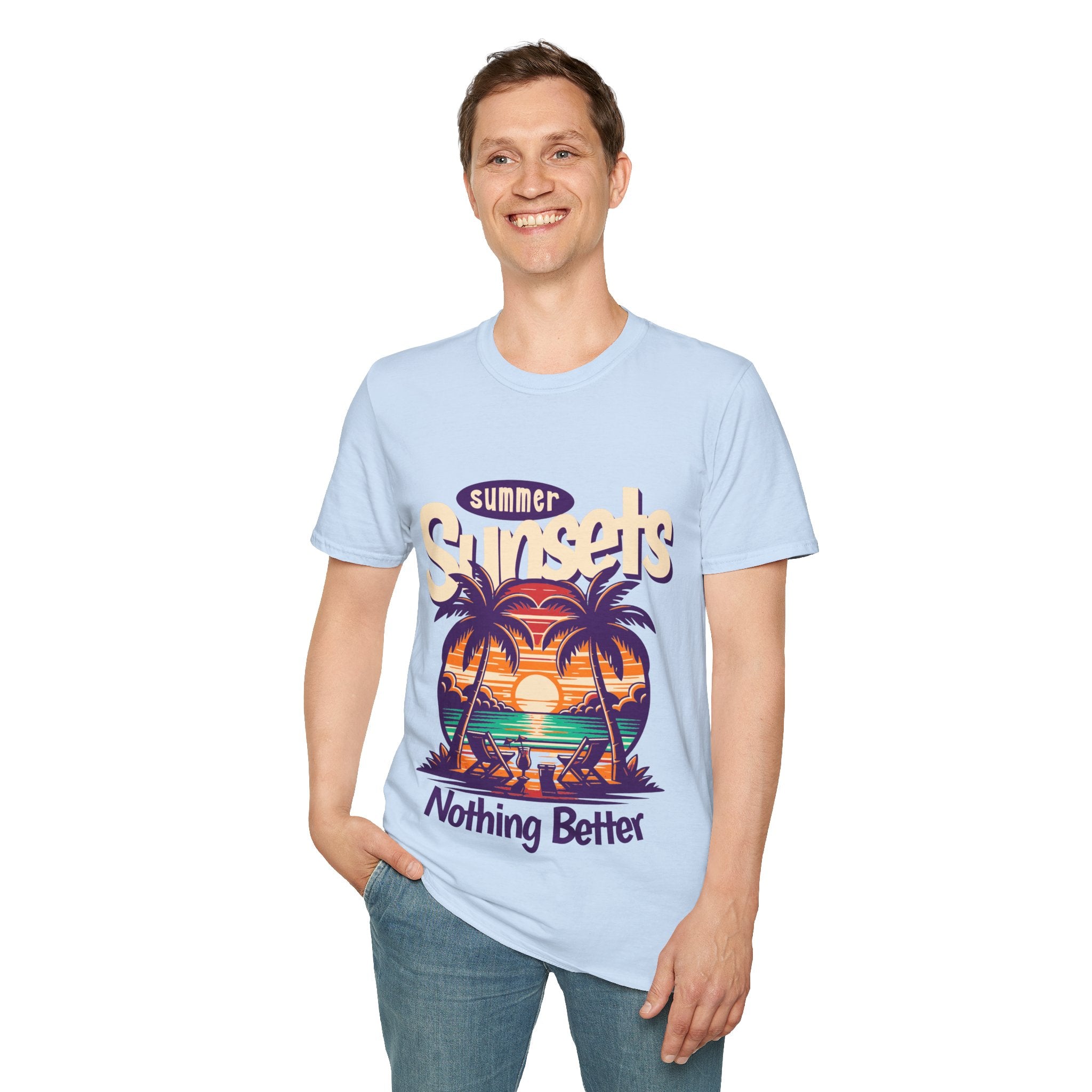 Summer Sunsets Unisex Softstyle T-Shirt